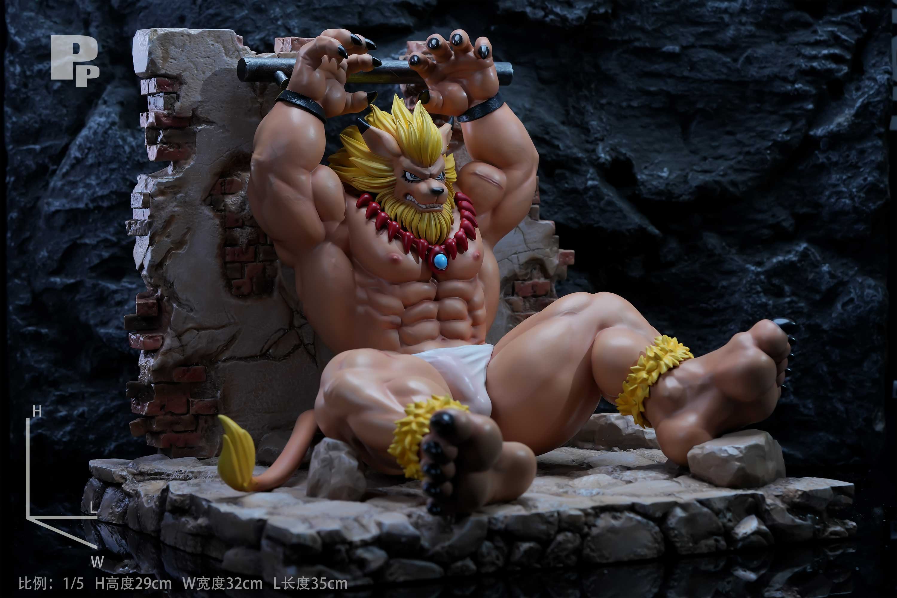 【Sold out】1/5 Scale Leomon-Digimon-PP Studio