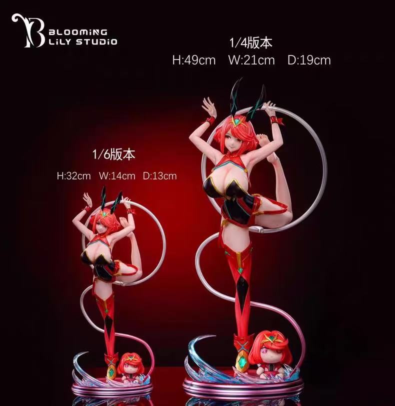 【Pre-sale closed】1/6 & 1/4 Scale Bunny Girl Ver. Pyra-Xenoblade Chronicles 2-Blooming Lily Studio