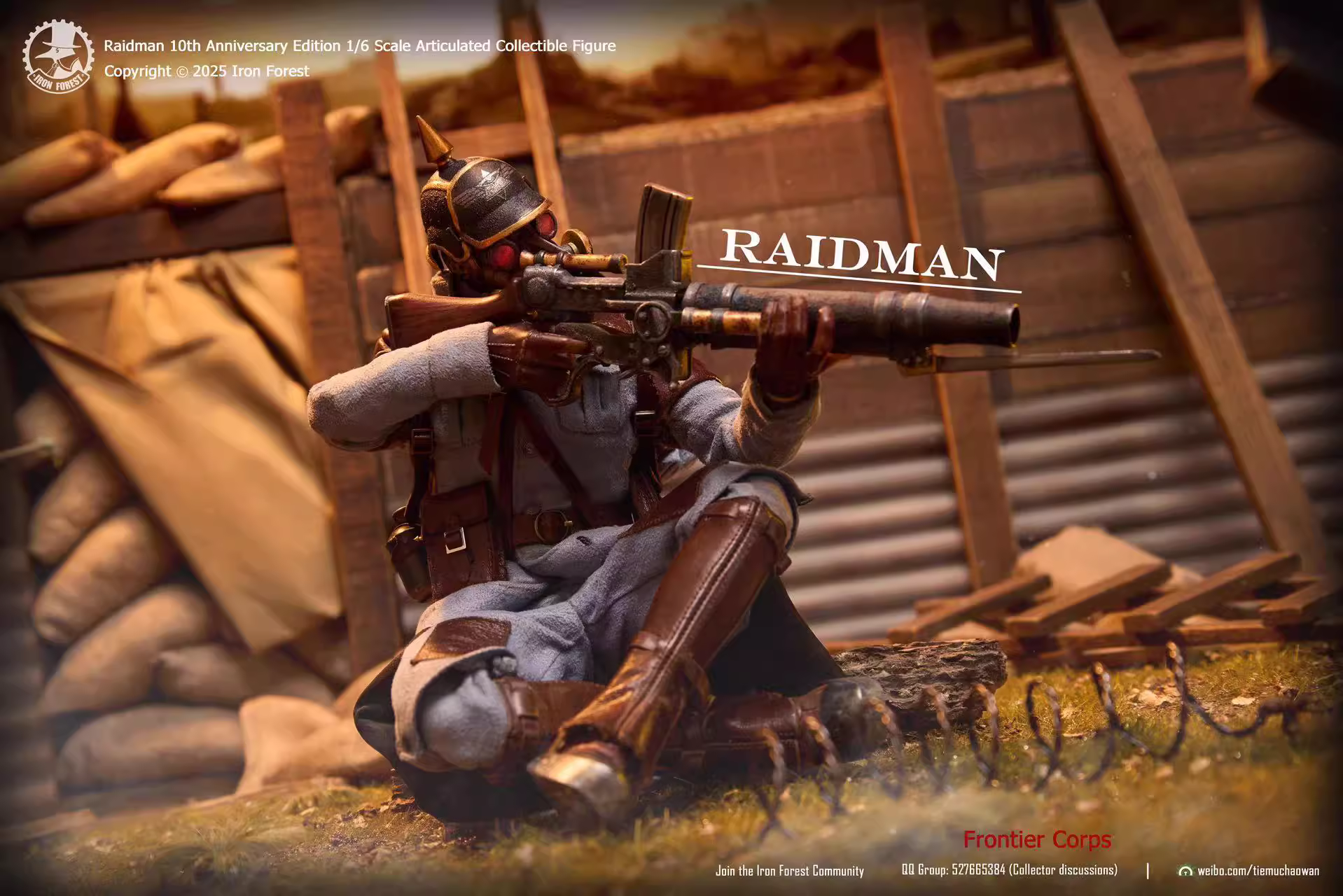 【Pre-sale】1/6 Scale Raidman-Other Series-Iron Forest Studio