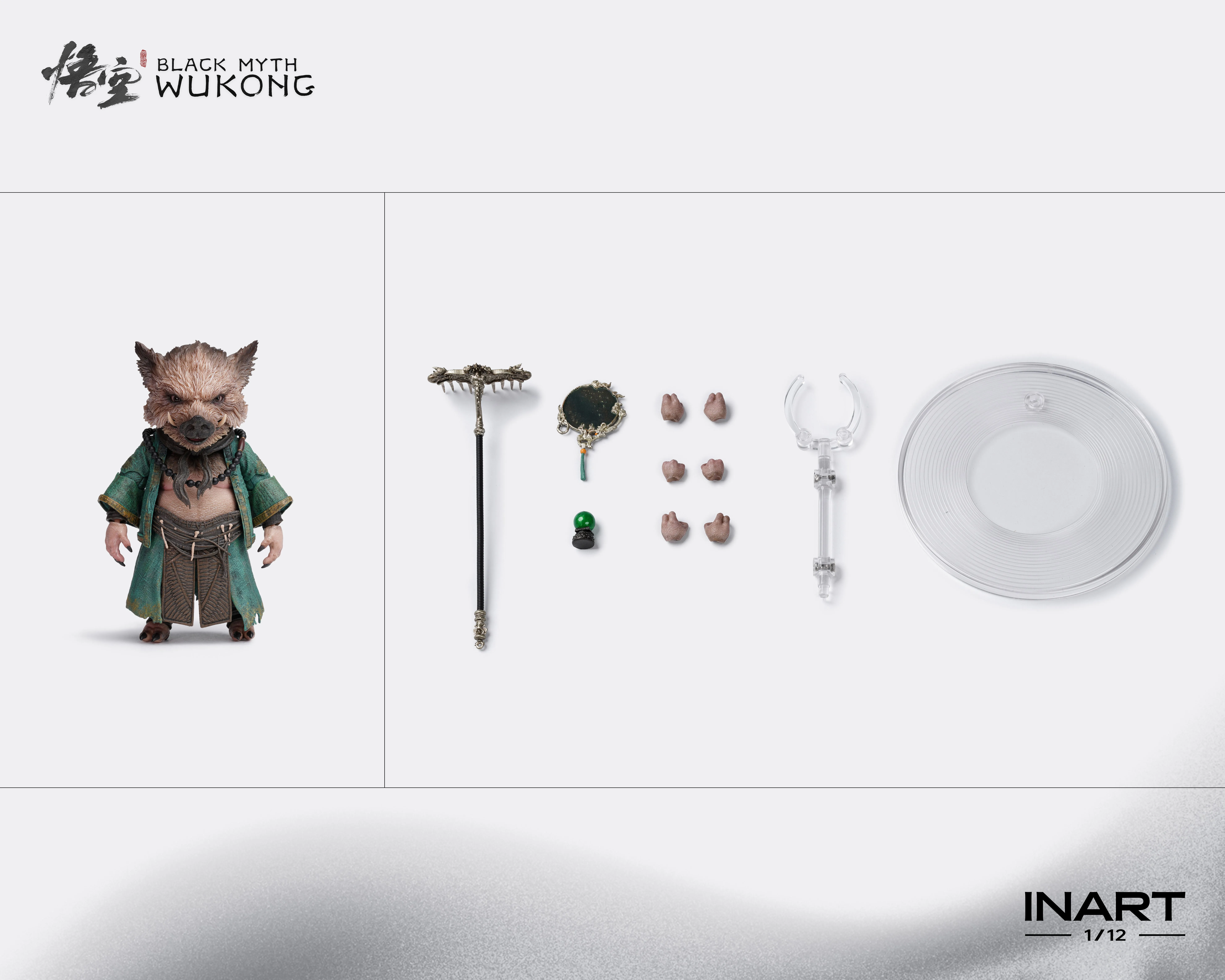 【Pre-sale closed】1/12 Scale Inart WuNeng-Black Myth: Wukong-INART Studio