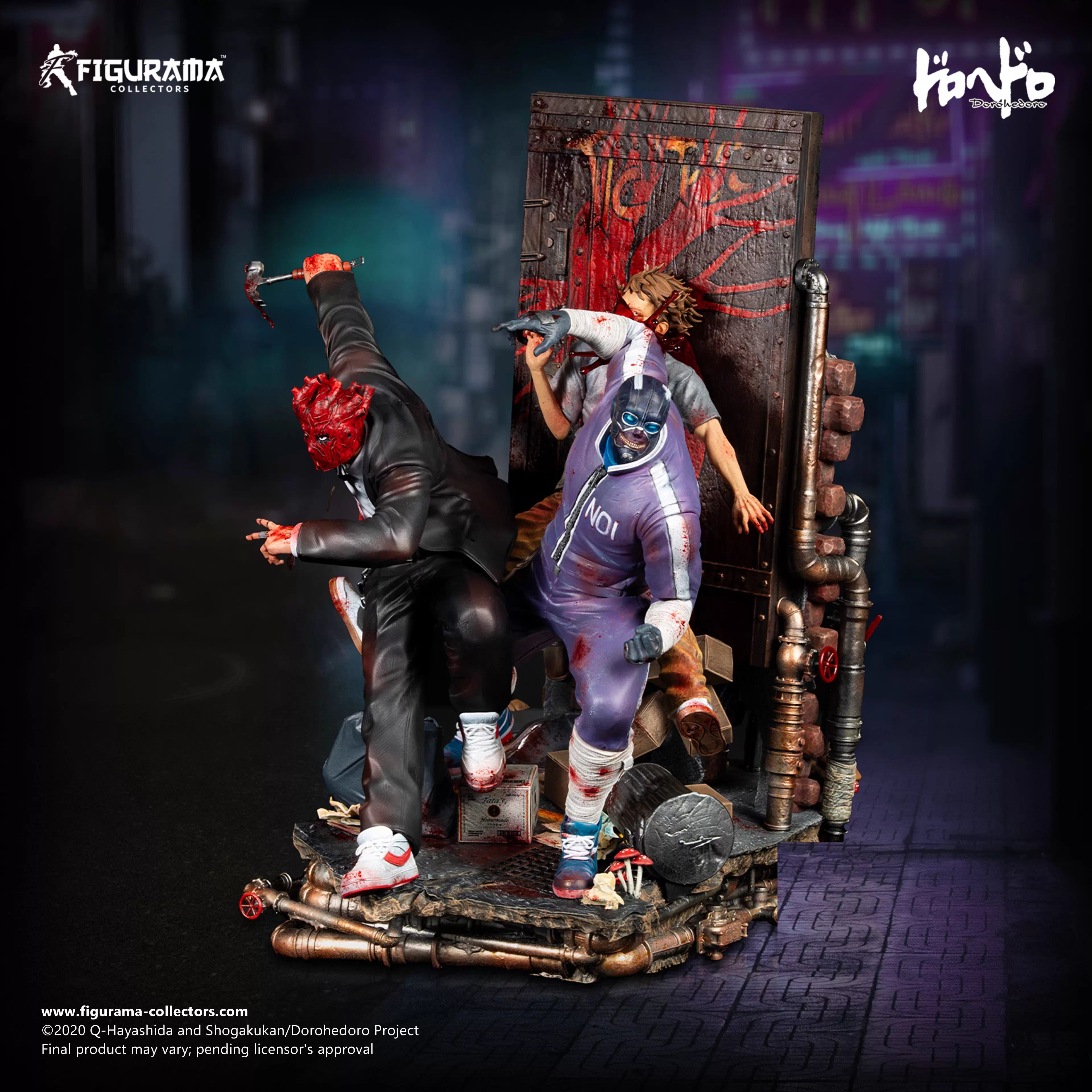 【Pre-sale】1/8 Scale 002 Elite FigumiZ Shin and NengJin-Dorohedoro-Figurama Studio