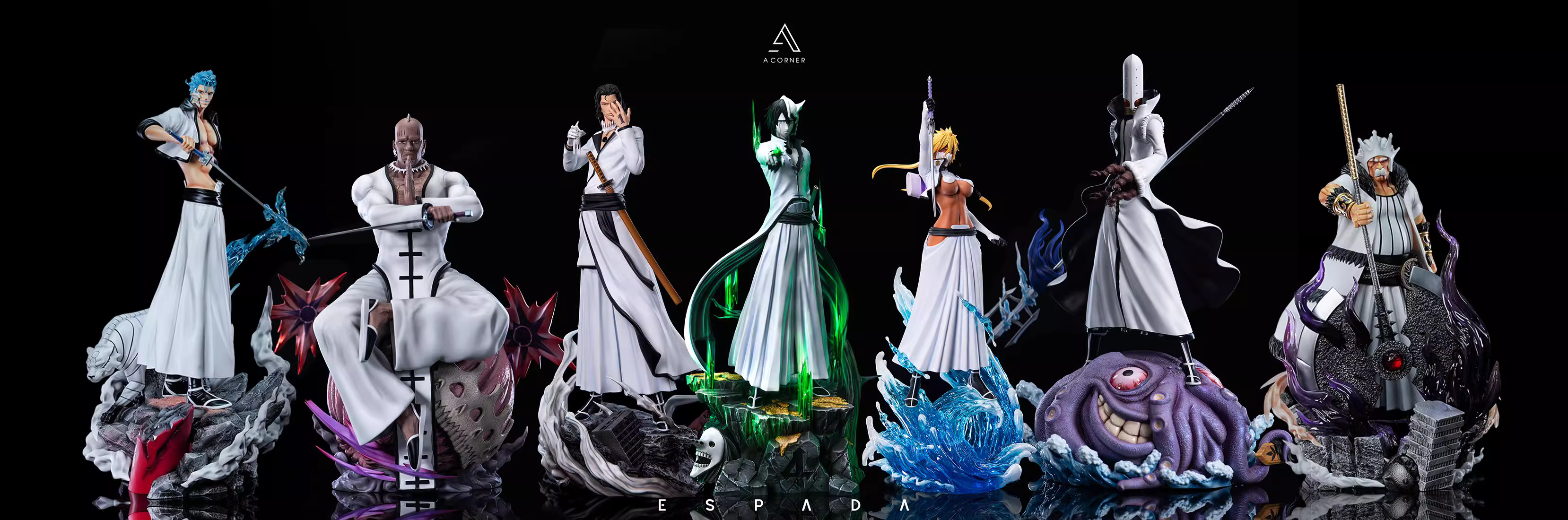 【Sold out】1/6 Scale Grimmjow Jaegerjaques and Baraggan Louisenbairn-AC Studio