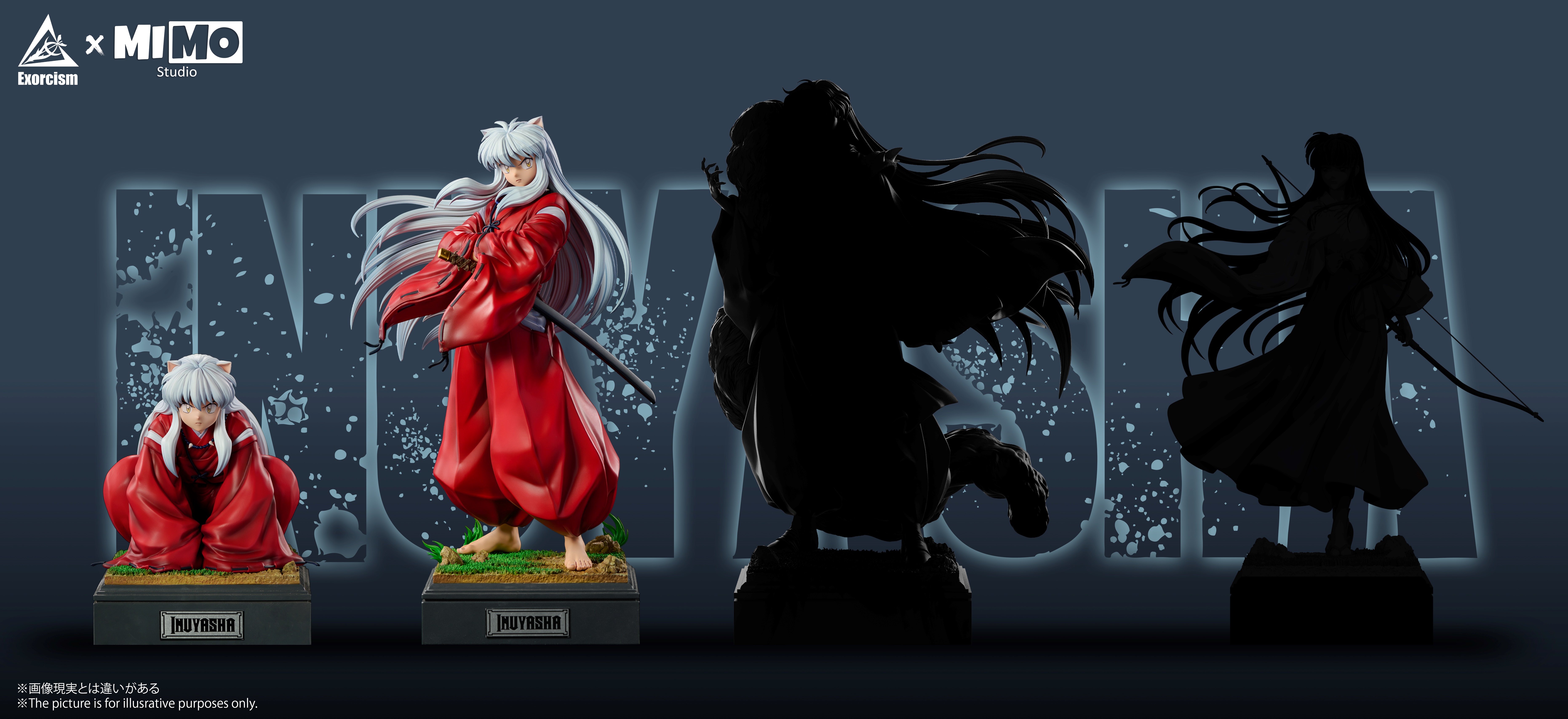 【Sold out】1/6 Scale Inuyasha-Inuyasha-Exorcism Studio X Mimo Studio