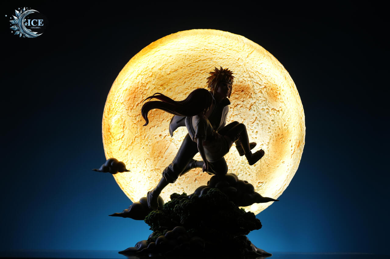 【Sold out】1/7 Scale The Famous Scene Minato and Kushina with LED-ICE Studio