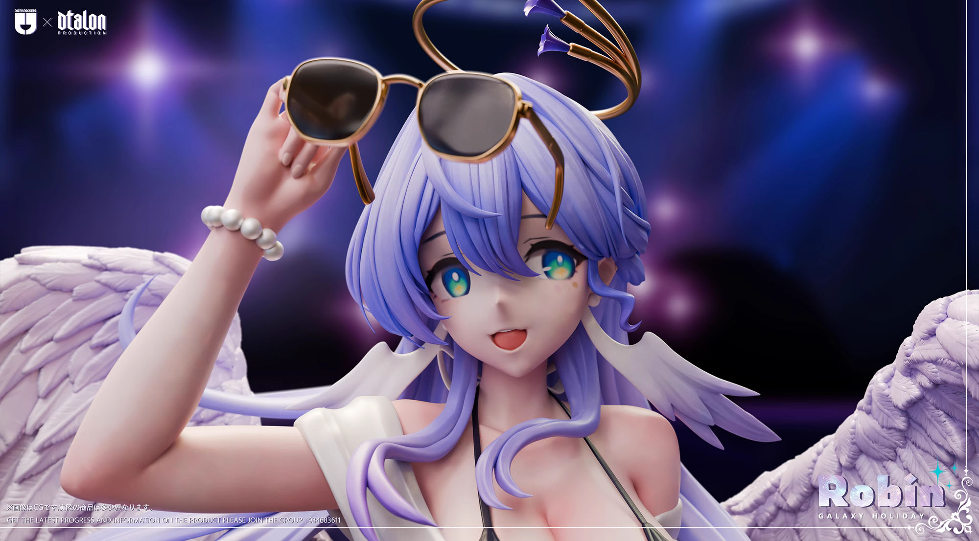 【Pre-sale】1/6 Scale Galaxy Holiday Robin-Honkai: Star Rail-Dirty pockets × Dtalon Studios