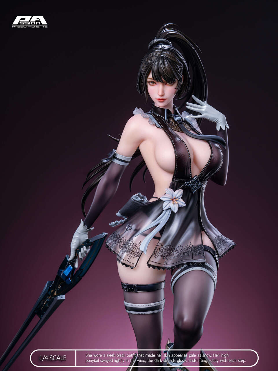 【Sold out】1/4 Scale Eve YoRHa Unofficial Ceremonial Attire-Stellar Blade-PA Create Studio