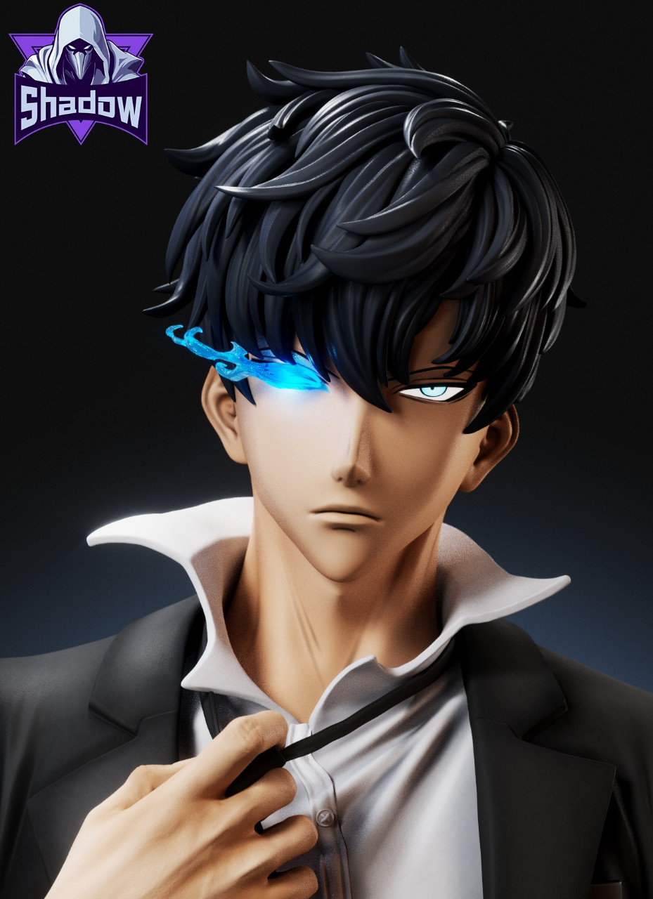 【Sold out】1/6 Scale Sung Jin-Woo with LED-Shadow Studio