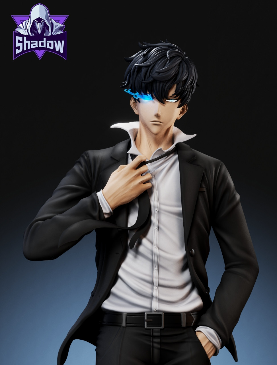 【Sold out】1/6 Scale Sung Jin-Woo with LED-Shadow Studio