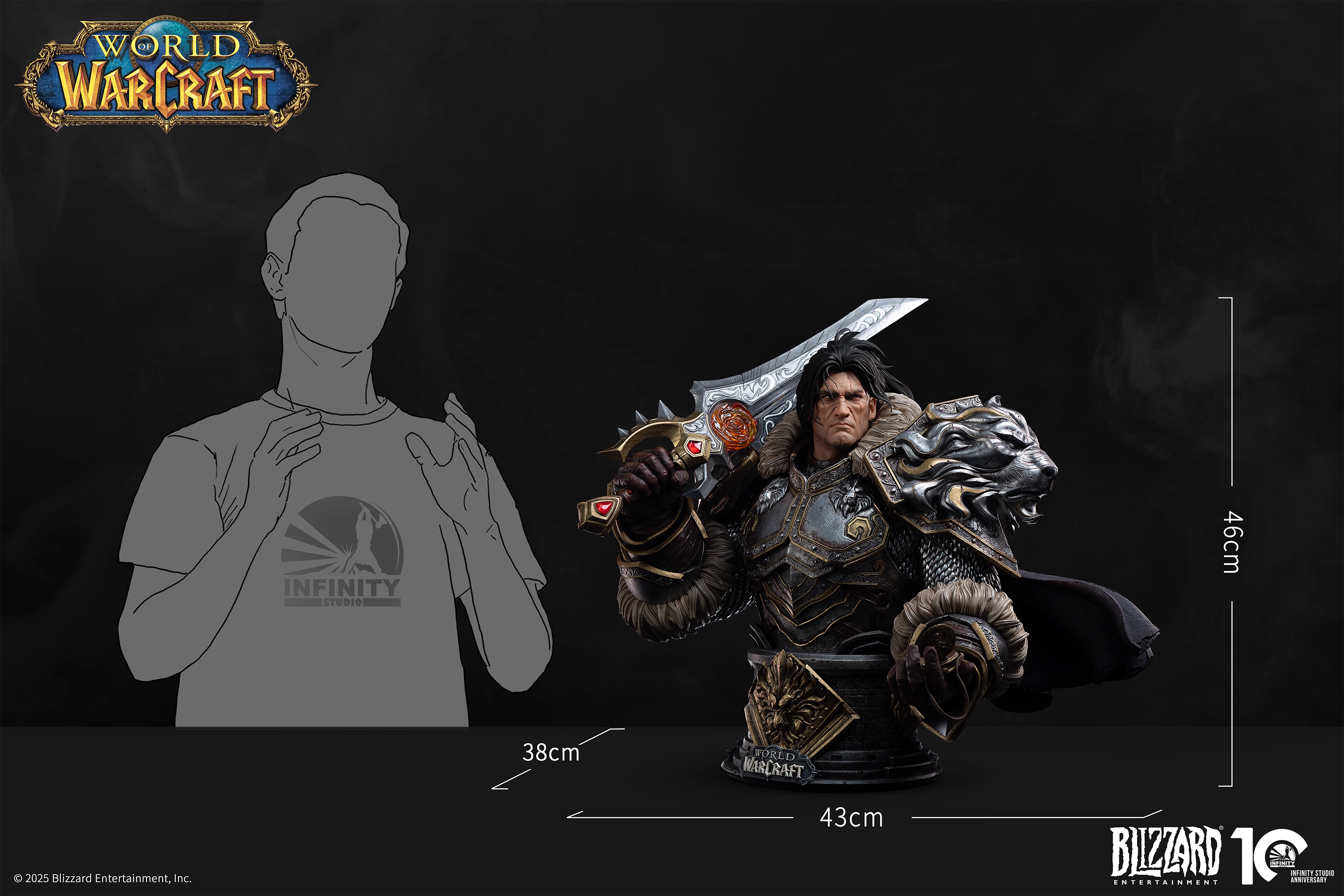 【Pre-sale】1/3 Scale Varian Wrynn Licensed-Infinity Studio