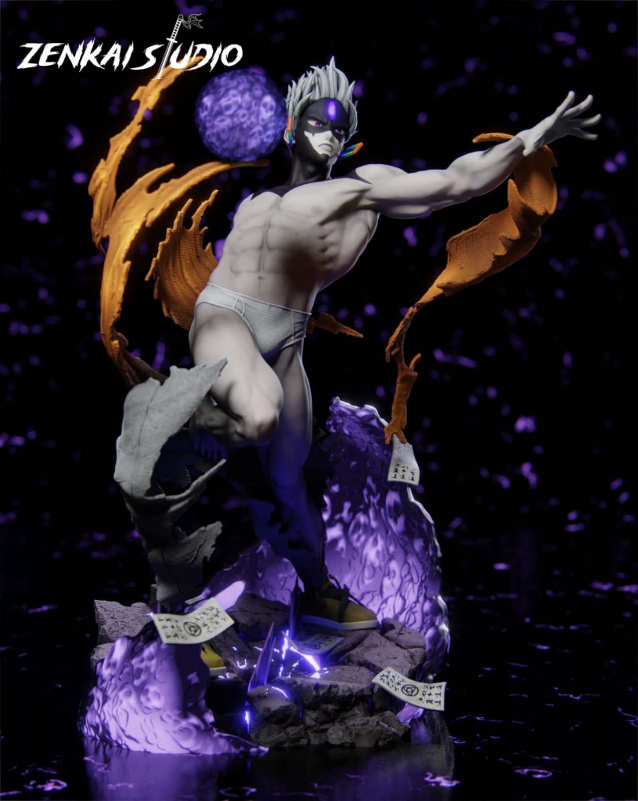 【Pre-sale】1/6 Scale Jiji(Evil Eyes) with LED-ZenKai Studio