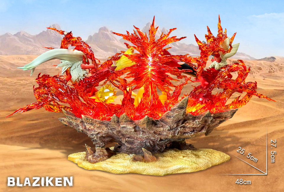 【Pre-sale】1/6 Scale Blaziken with LED-PPAP Studio