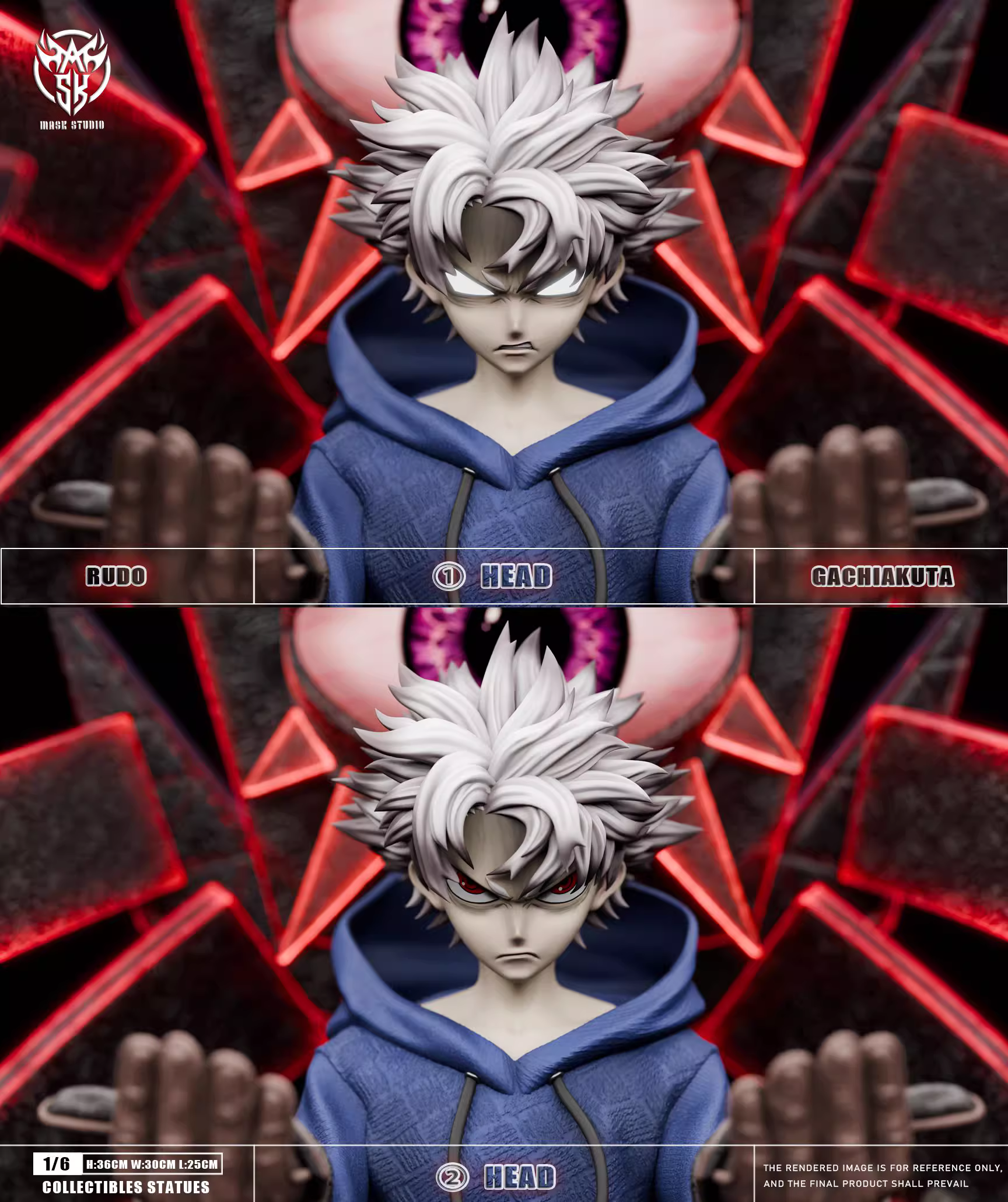 【Sold out】1/6 Scale GACHIAKUTA Rudo Surebrec-Mask Studio