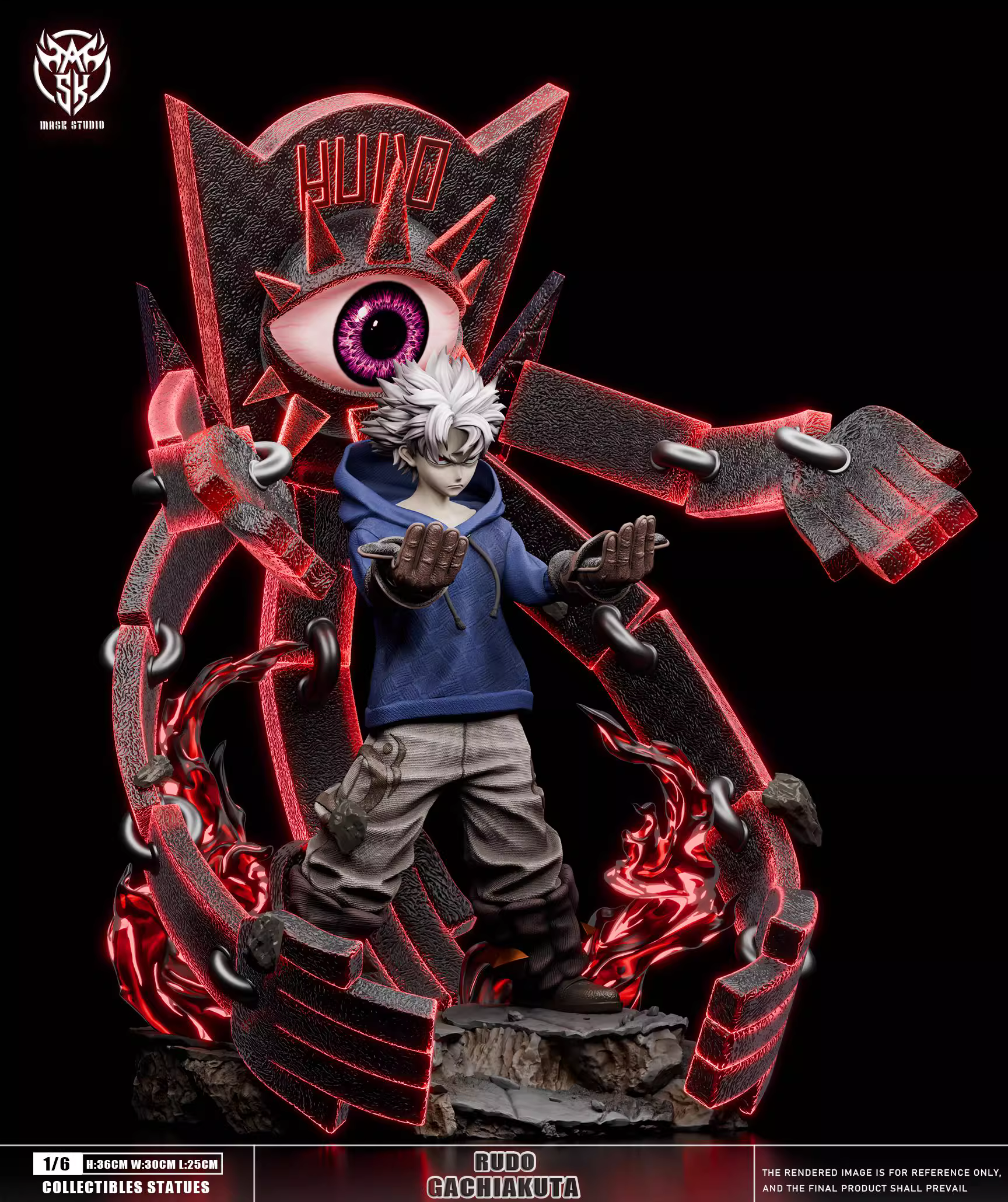 【Sold out】1/6 Scale GACHIAKUTA Rudo Surebrec-Mask Studio