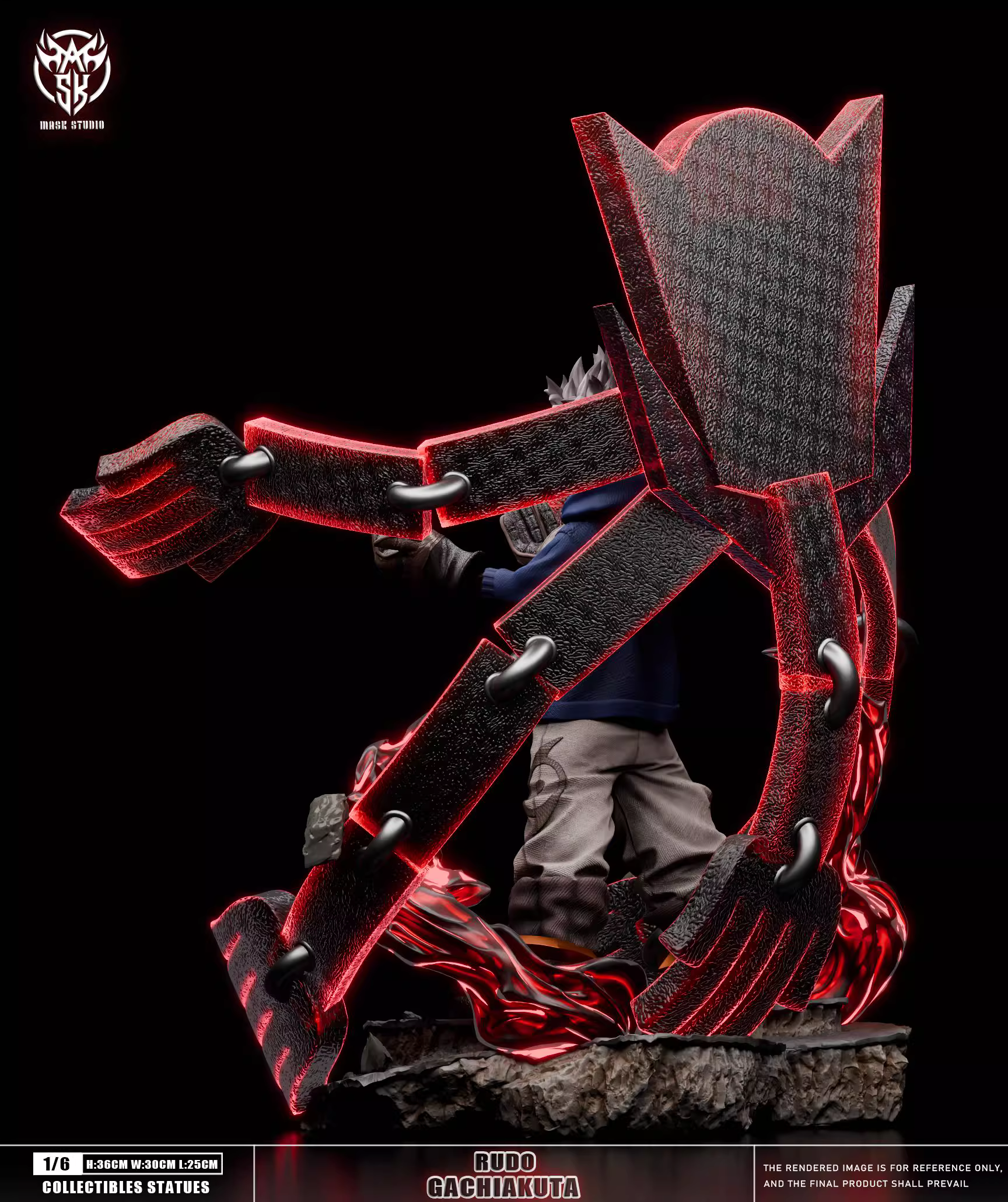 【Sold out】1/6 Scale GACHIAKUTA Rudo Surebrec-Mask Studio