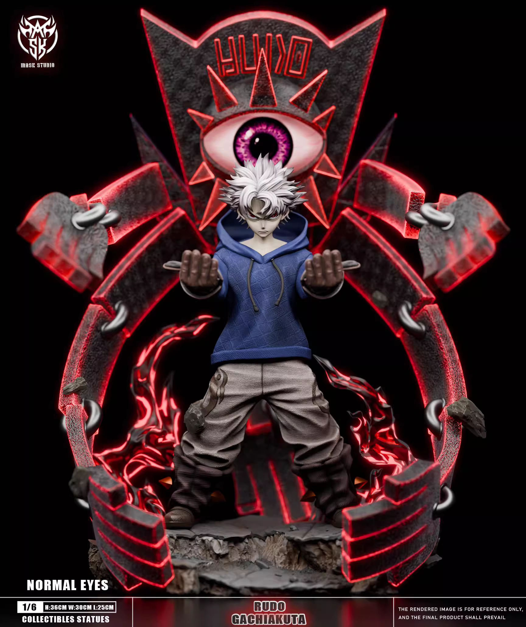 【Sold out】1/6 Scale GACHIAKUTA Rudo Surebrec-Mask Studio