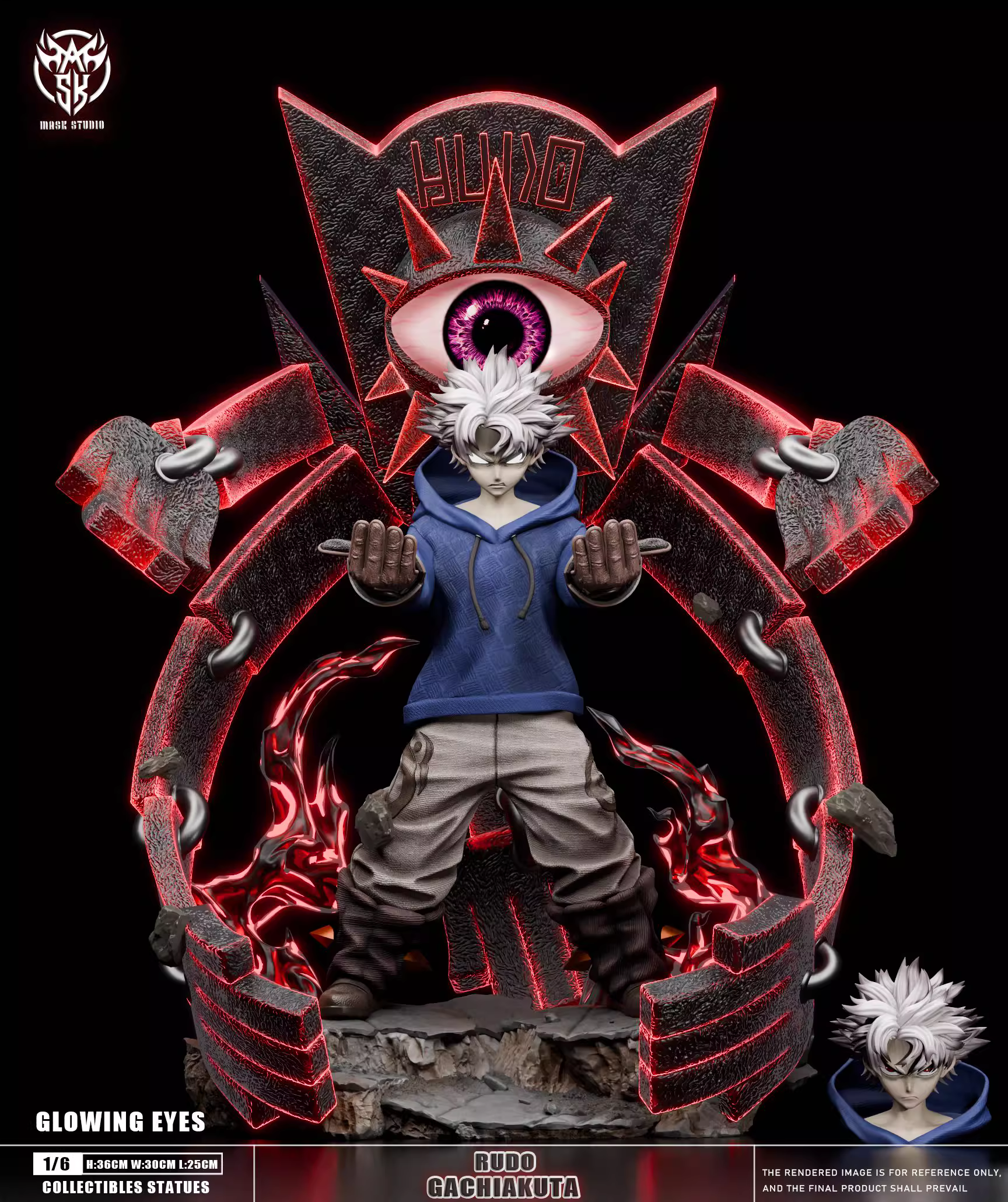 【Sold out】1/6 Scale GACHIAKUTA Rudo Surebrec-Mask Studio