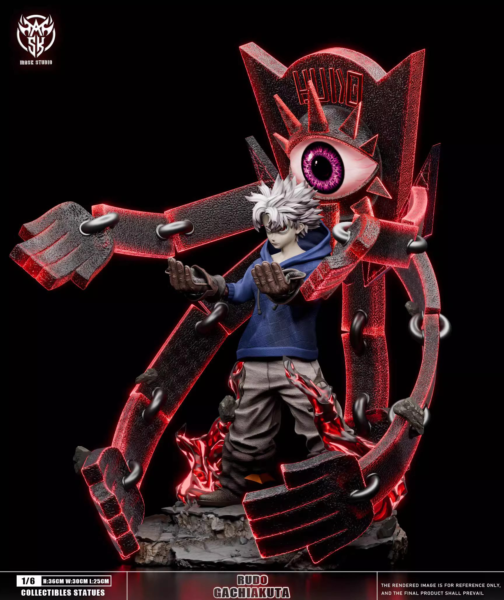 【Sold out】1/6 Scale GACHIAKUTA Rudo Surebrec-Mask Studio
