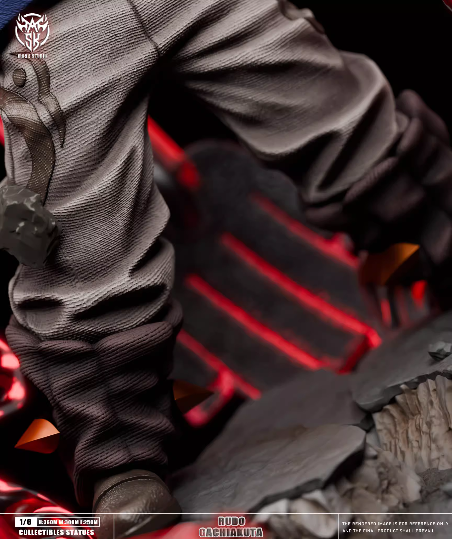 【Sold out】1/6 Scale GACHIAKUTA Rudo Surebrec-Mask Studio