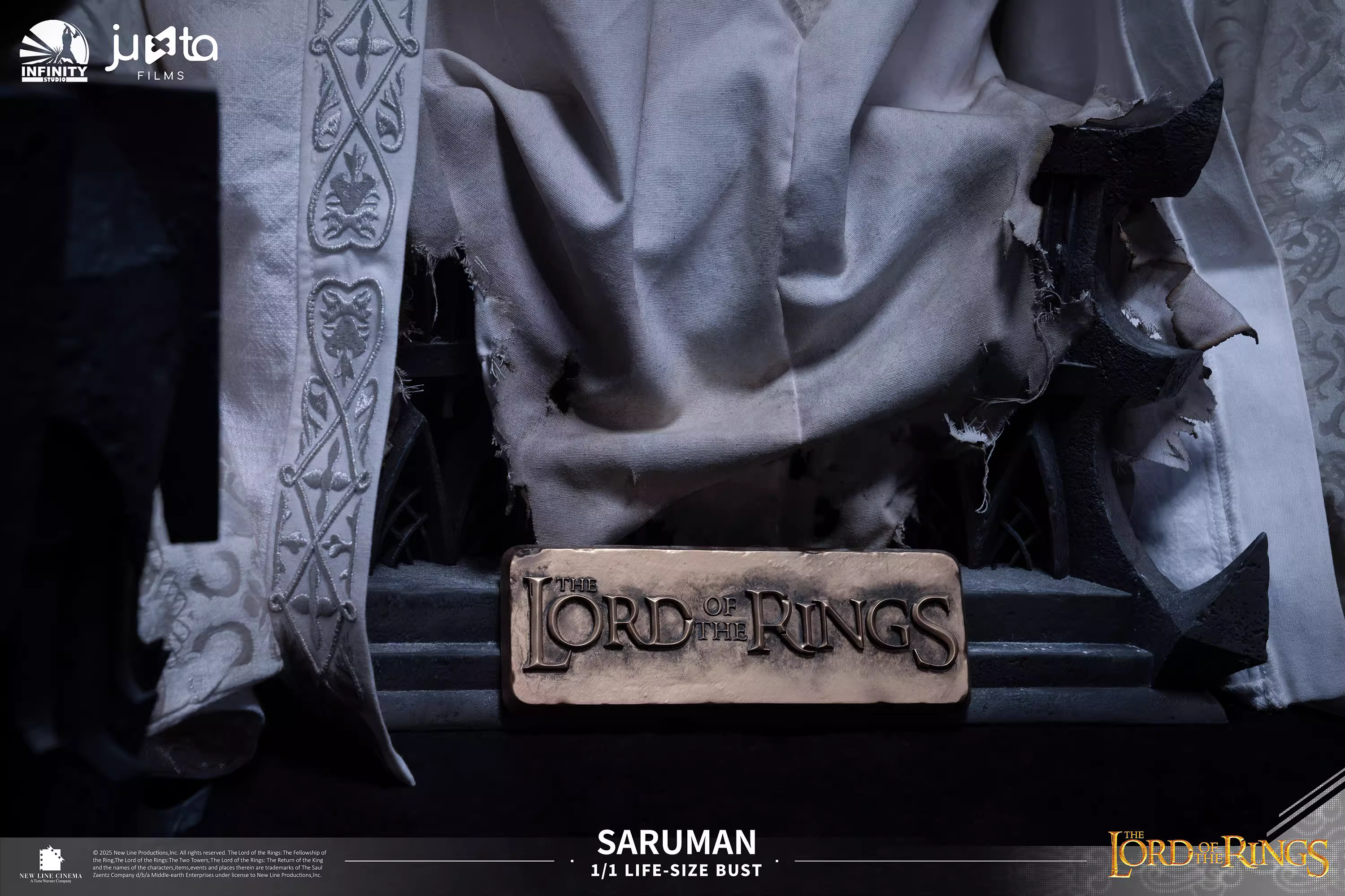 【Pre-sale】1/1 Scale Bust of Saruman-Infinity X Juxta Films Studios
