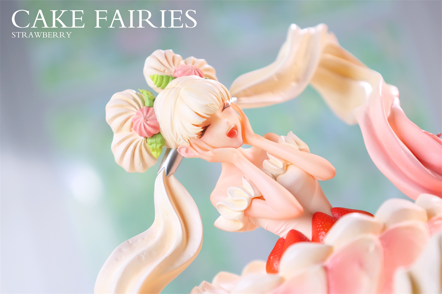 【Sold out】Cake Fairies Series Strawberry Fairy and Matcha Fairy-WeArtDoing Studio