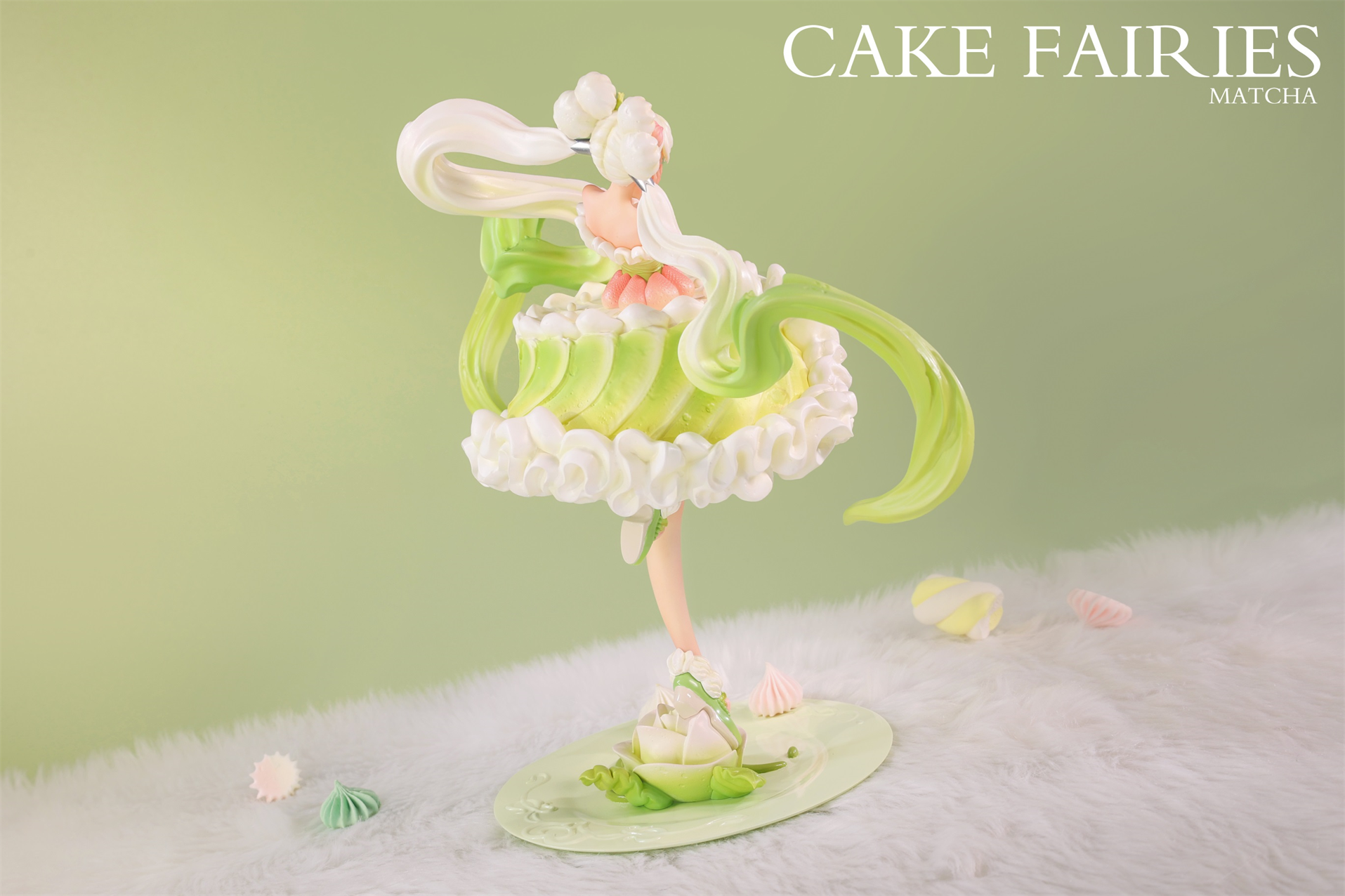 【Sold out】Cake Fairies Series Strawberry Fairy and Matcha Fairy-WeArtDoing Studio