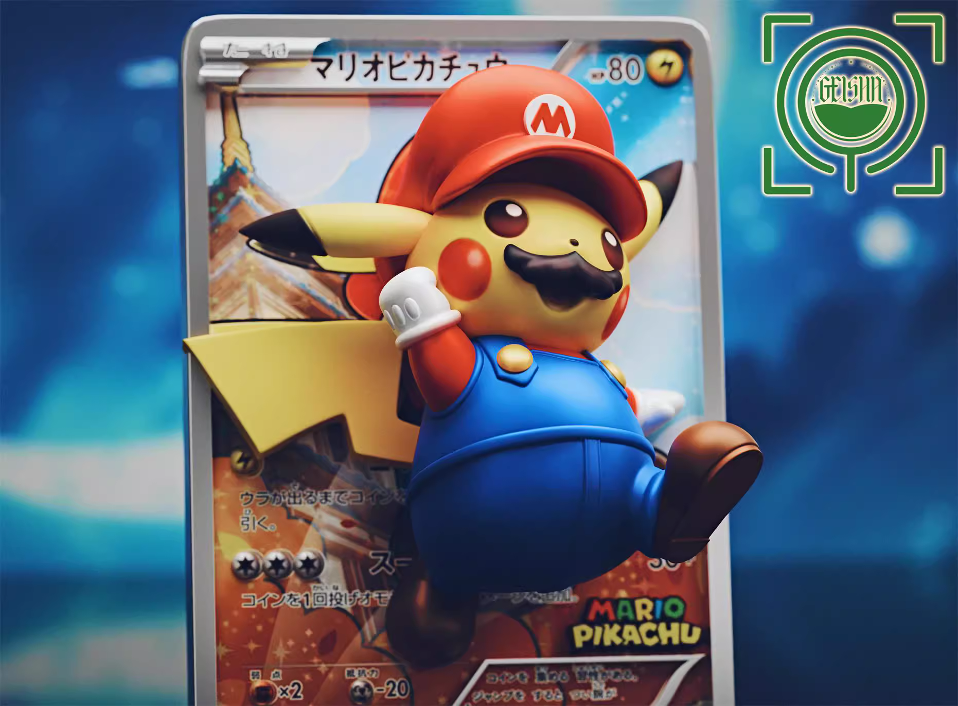 【Pre-sale】Mario Pikachu and Luigi Pikachu-GEISHA Studio