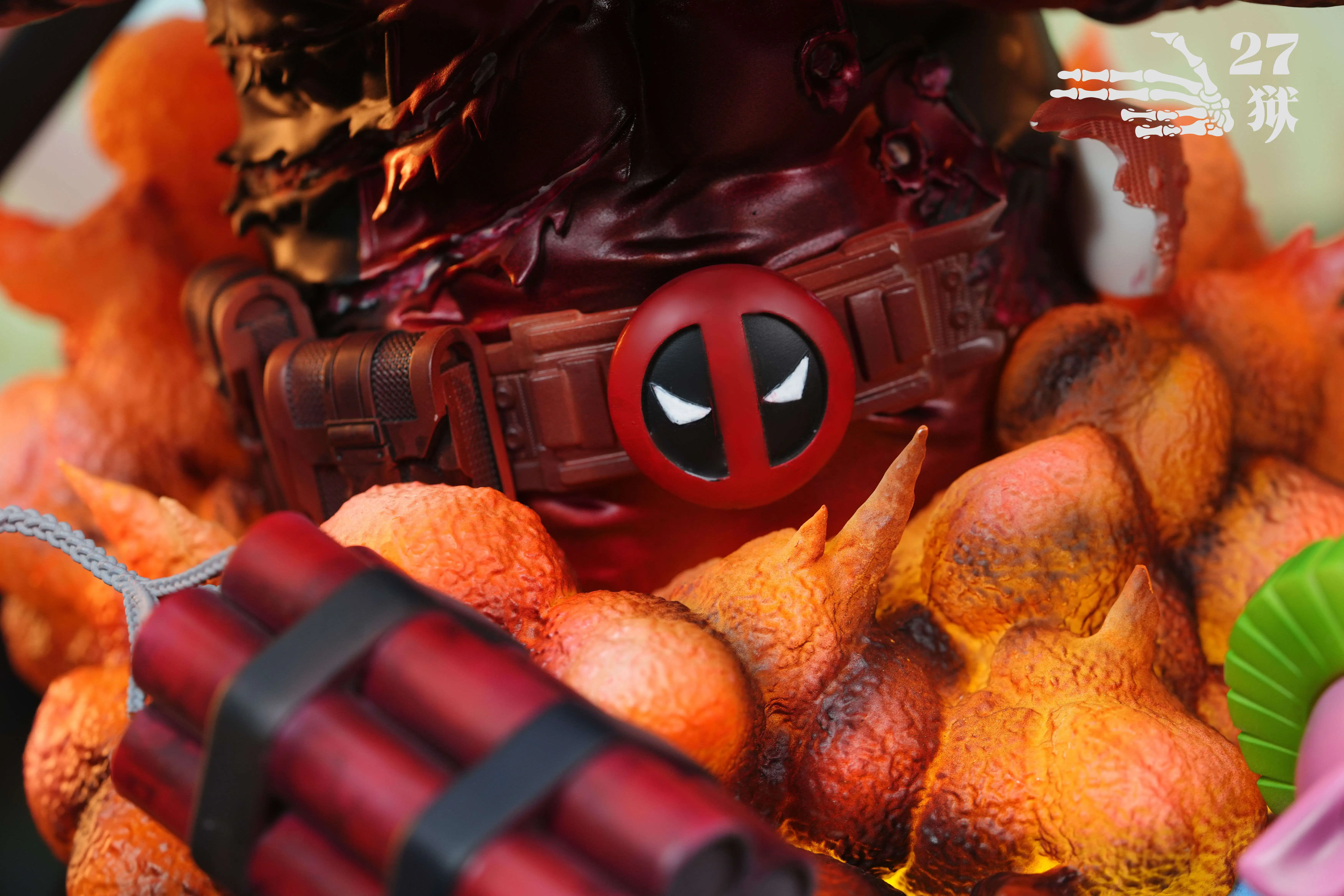 【Pre-sale】1/3 Scale Bust of Deadpool-27Abyss Studio