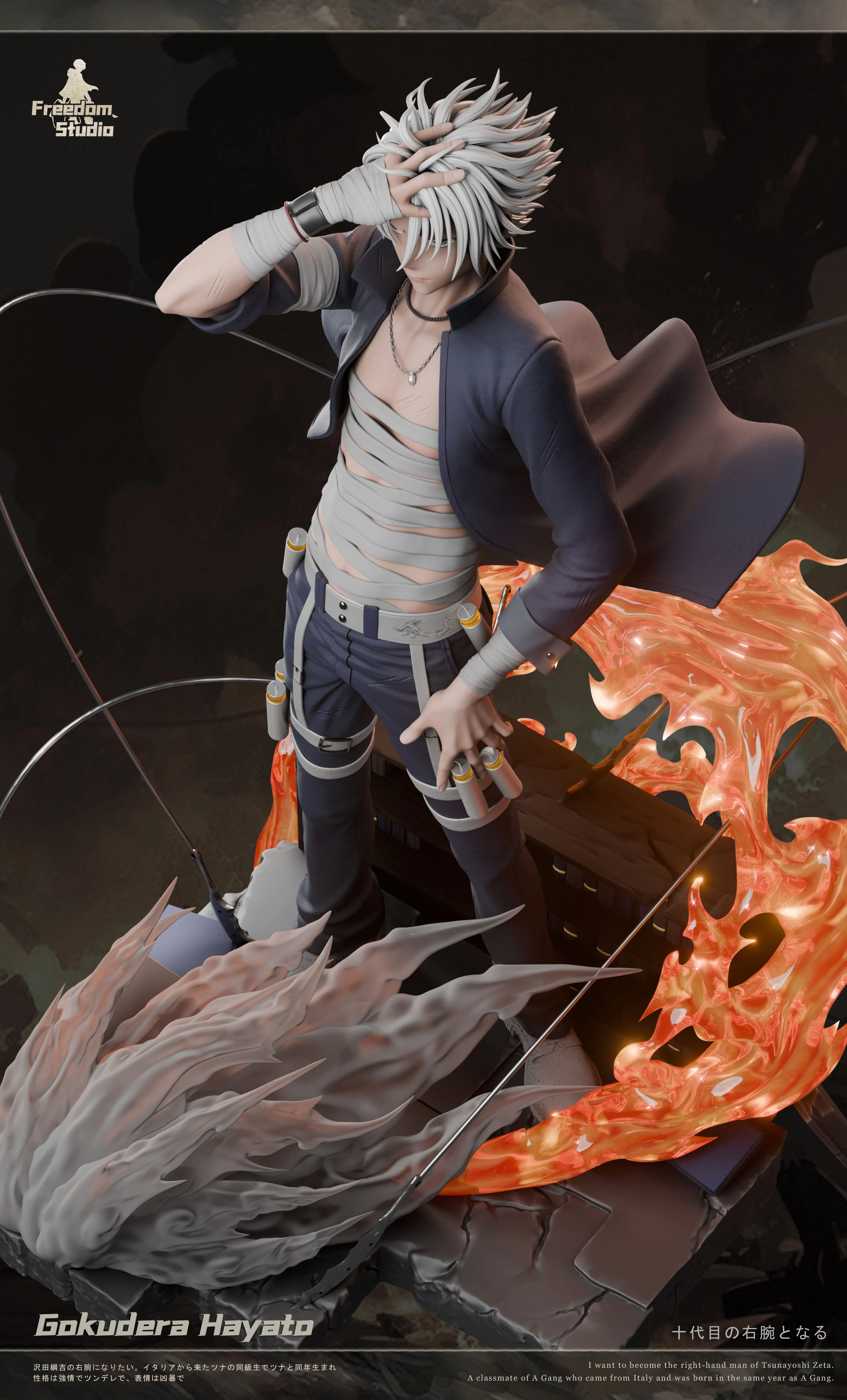 【Pre-sale】003 Gokudera Hayato-Freedom Studio