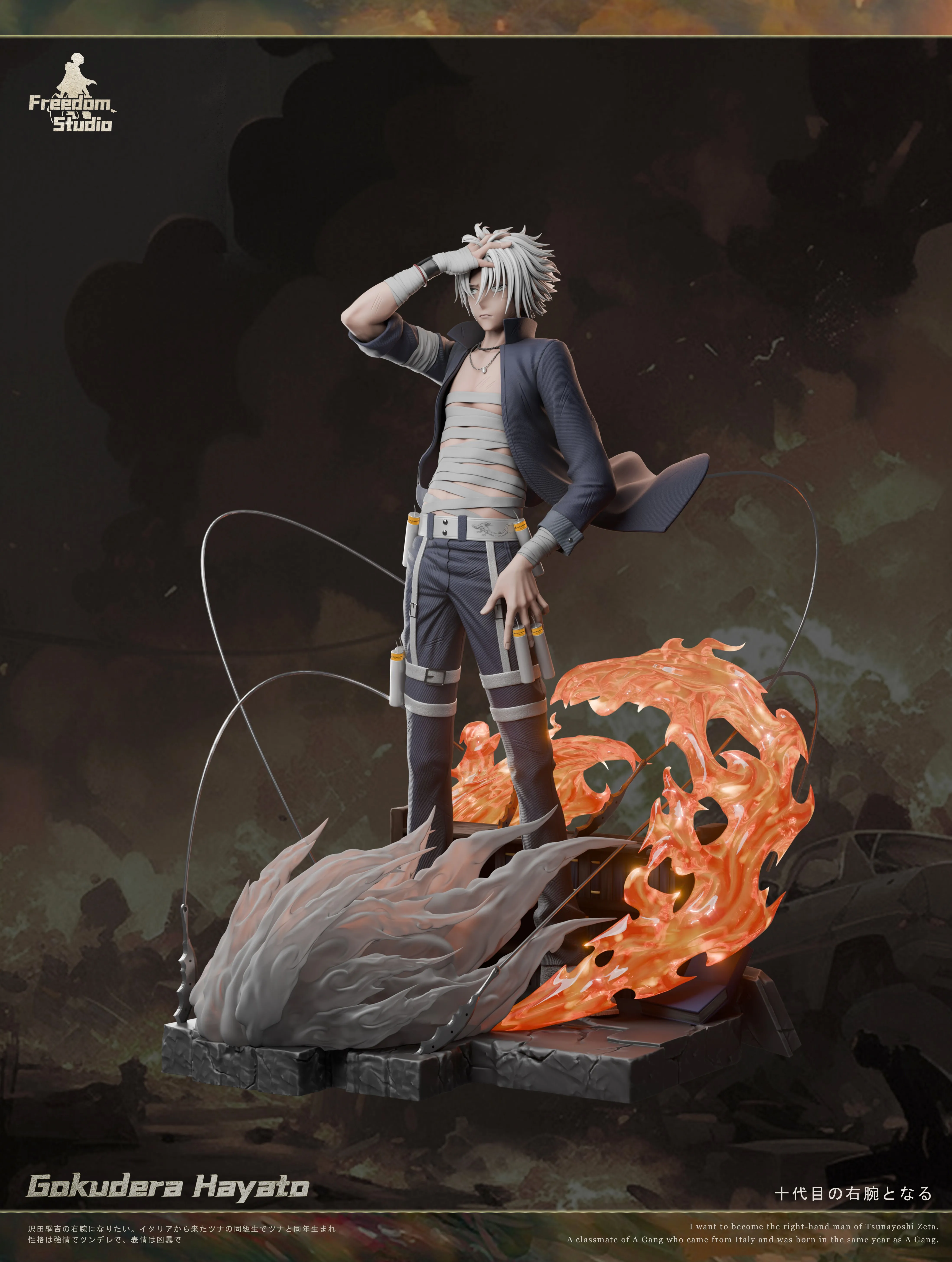 【Pre-sale】003 Gokudera Hayato-Freedom Studio
