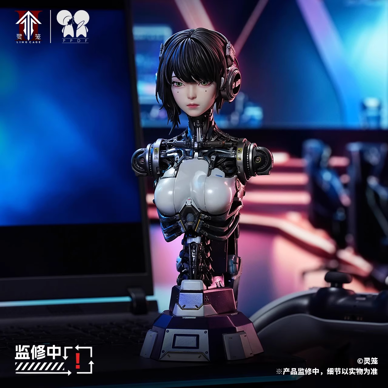 【Sold out】1/4 Scale Bust of Ash-Ling Cage Studio