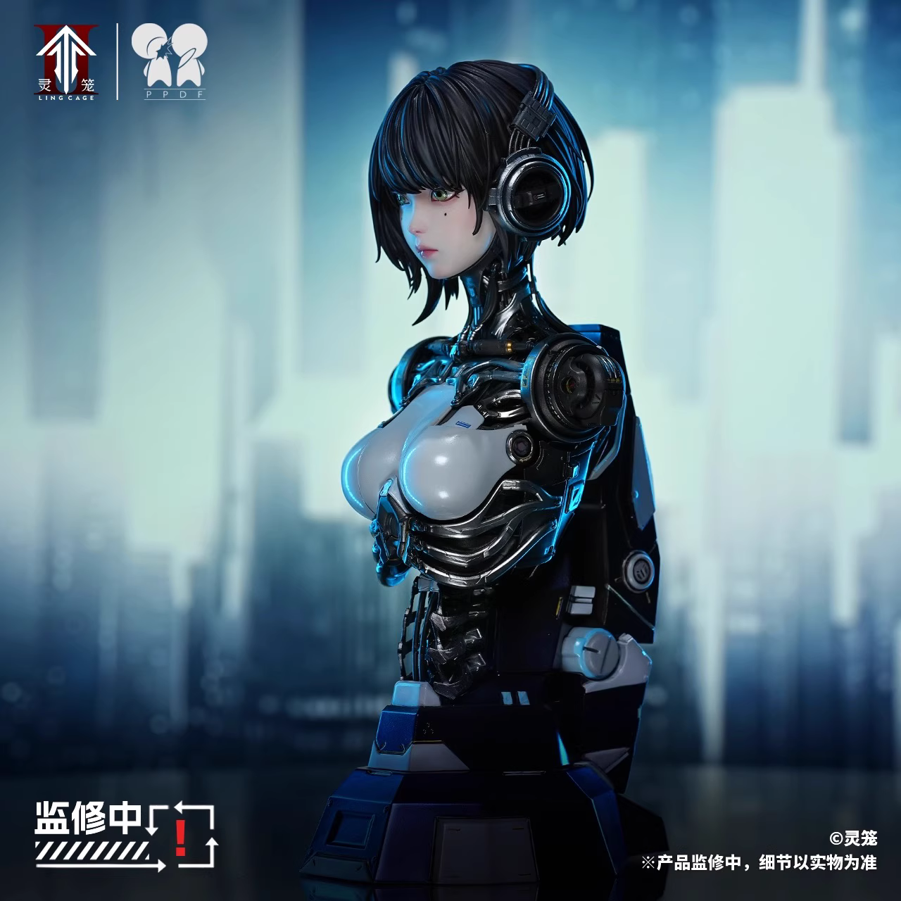 【Sold out】1/4 Scale Bust of Ash-Ling Cage Studio