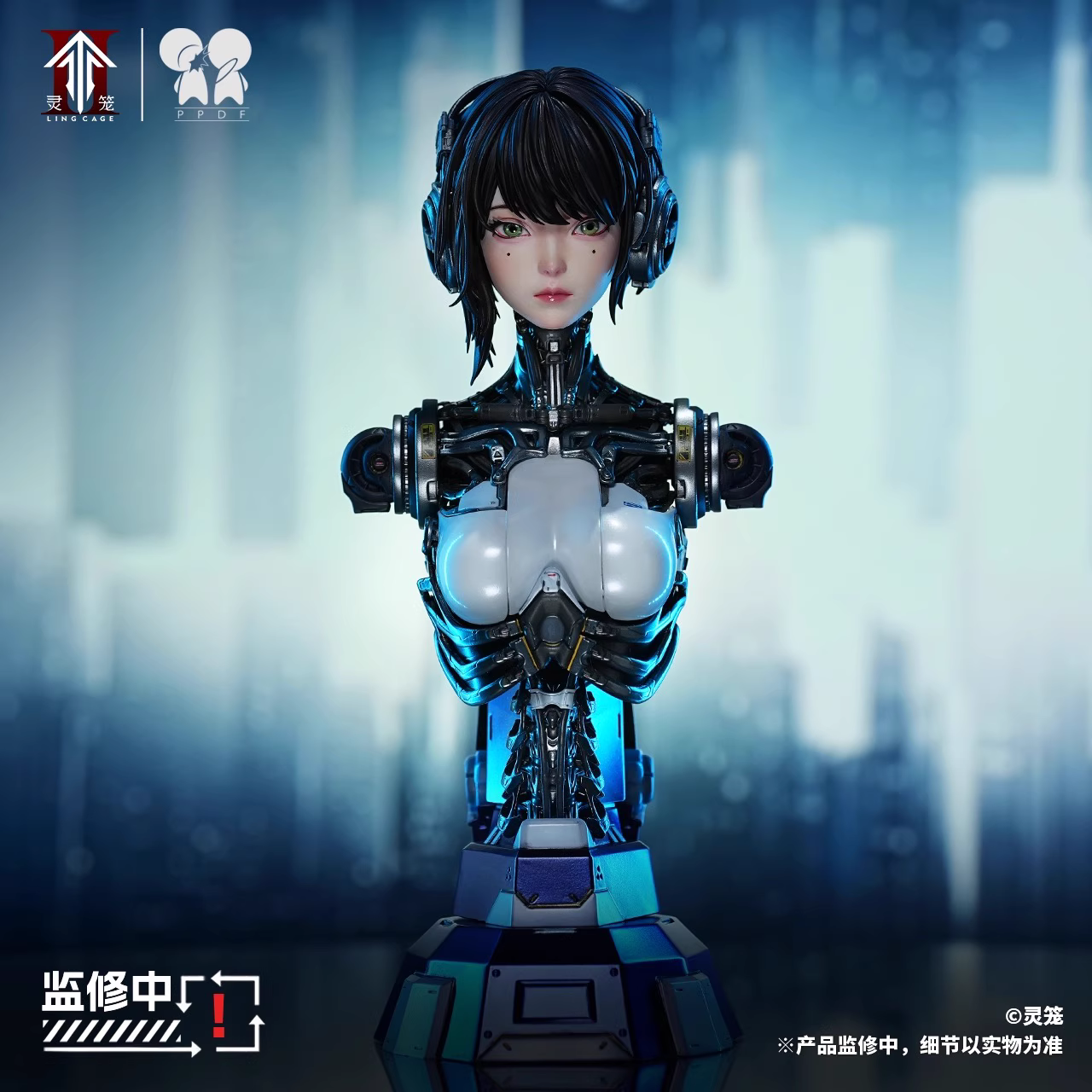 【Sold out】1/4 Scale Bust of Ash-Ling Cage Studio