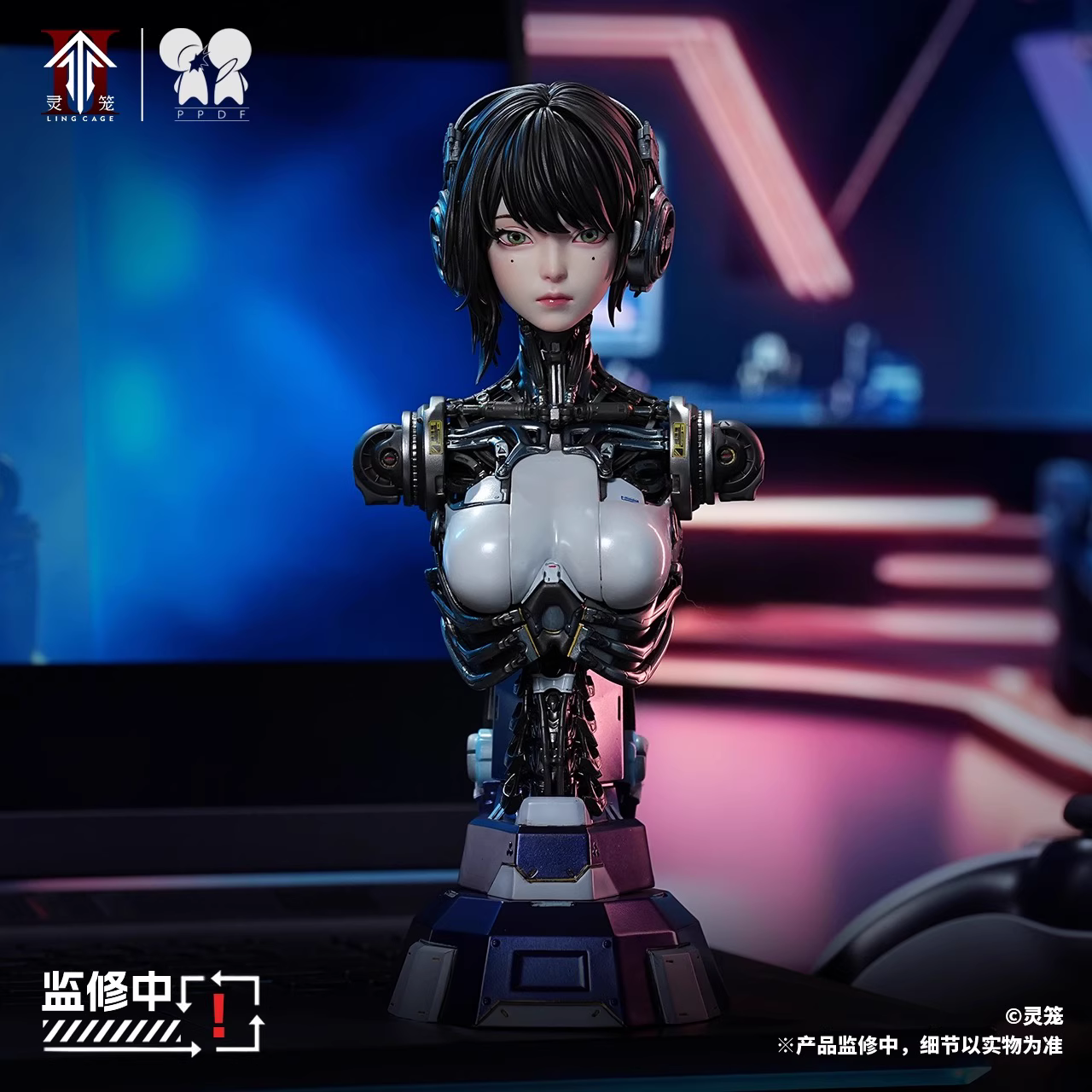 【Sold out】1/4 Scale Bust of Ash-Ling Cage Studio