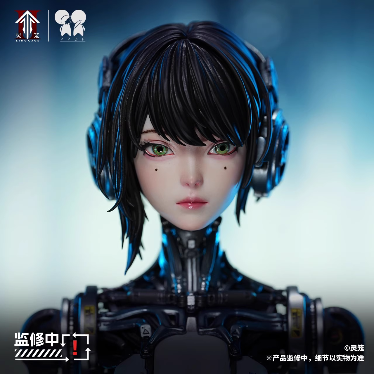 【Sold out】1/4 Scale Bust of Ash-Ling Cage Studio