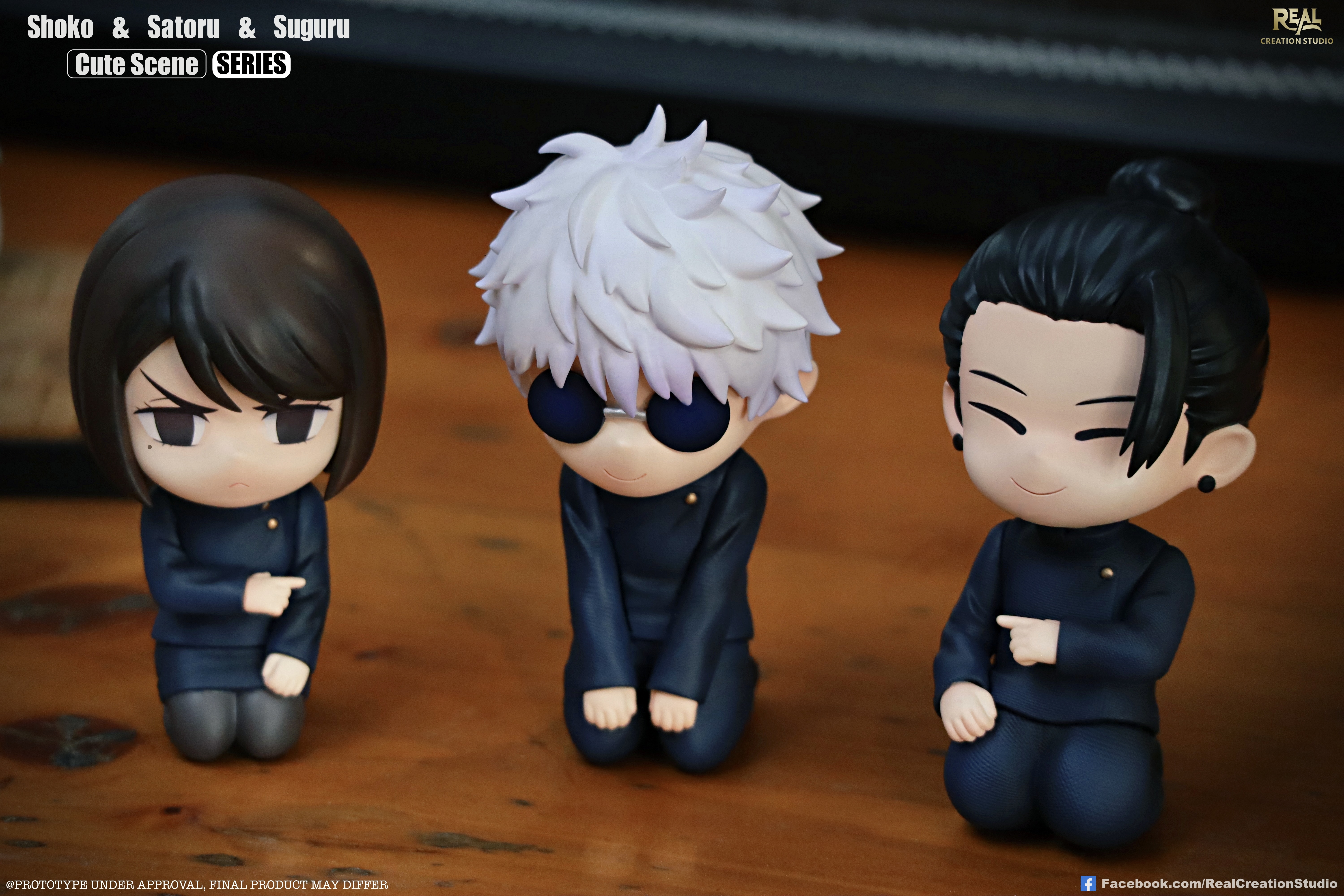 【Pre-sale】Cute Shoko, Satoru and Suguru-Real Creation Studio