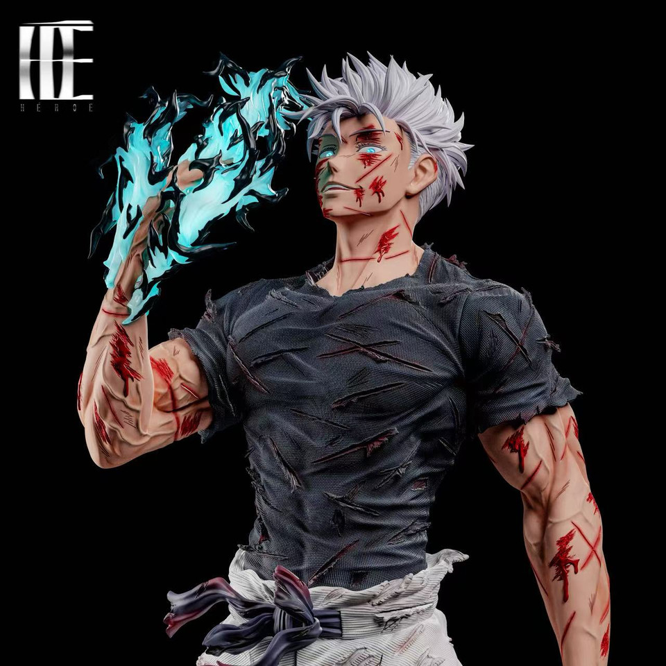 【Sold out no more】1/6 Scale Gojo with LED-Héroe Collectibles Studio