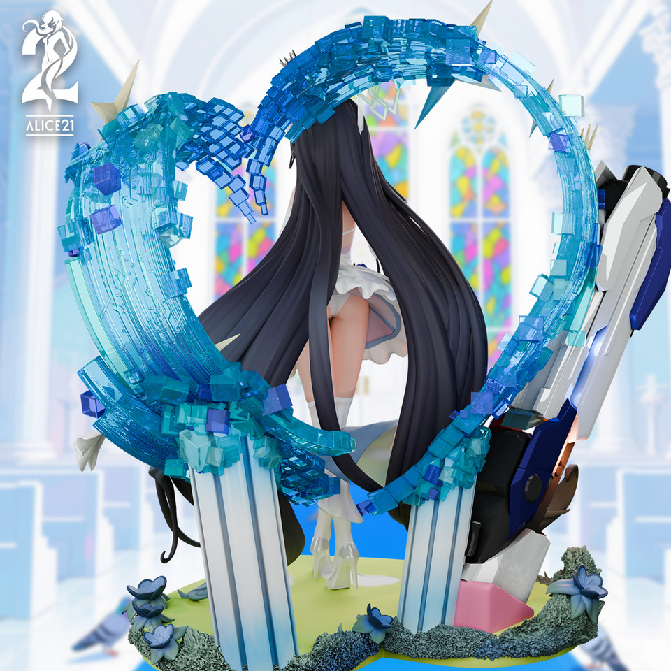 【Pre-sale】1/6 Scale Wedding Dress Alice-Blue Archive-Alice21 Studio