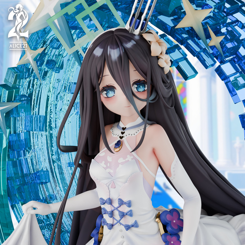 【Pre-sale】1/6 Scale Wedding Dress Alice-Blue Archive-Alice21 Studio
