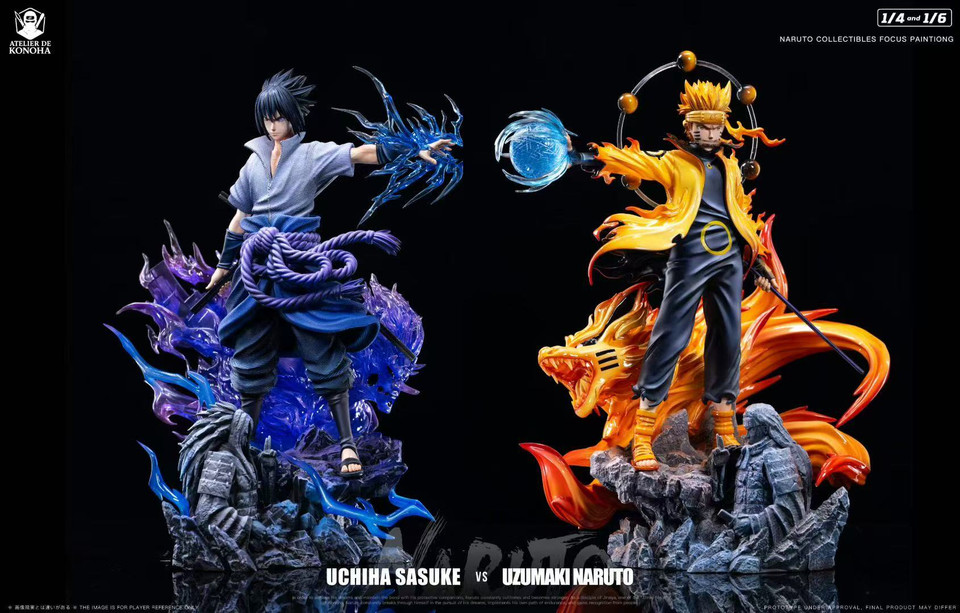 【Sold out】1/6 and 1/4 Scale Naruto and Sasuke-ATELIER DE KONOHA Studio