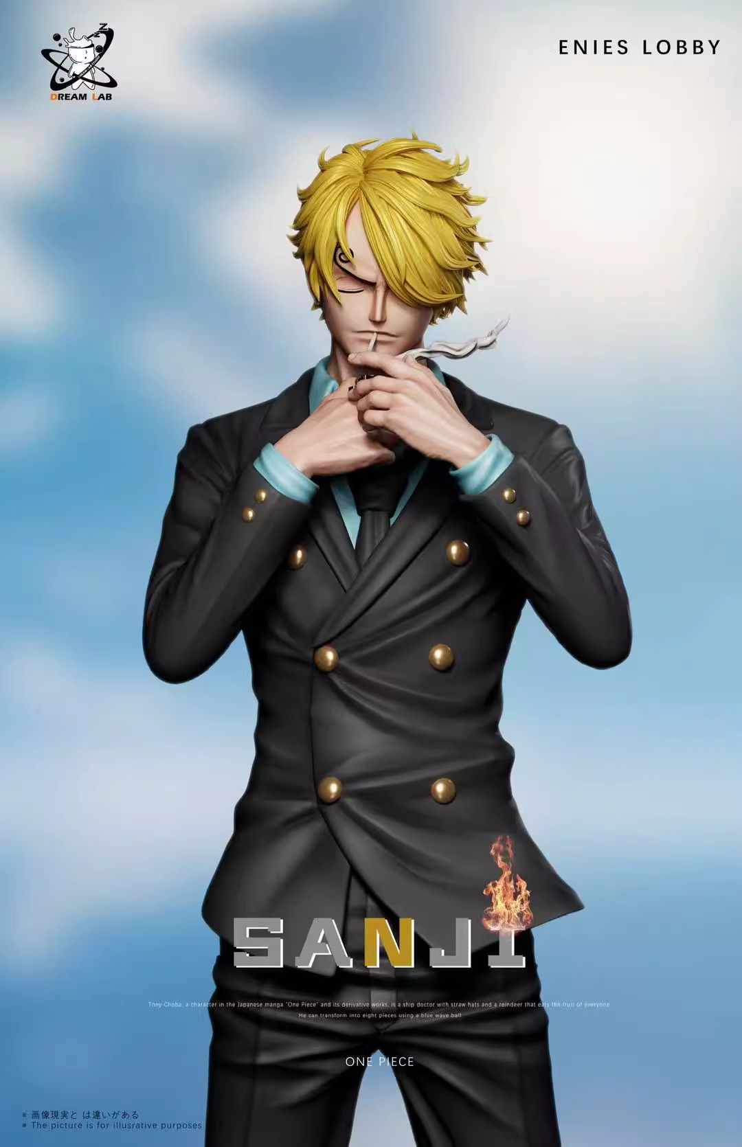 【Pre-sale】POP Scale Chopper and Sanji-Dream Lab Studio