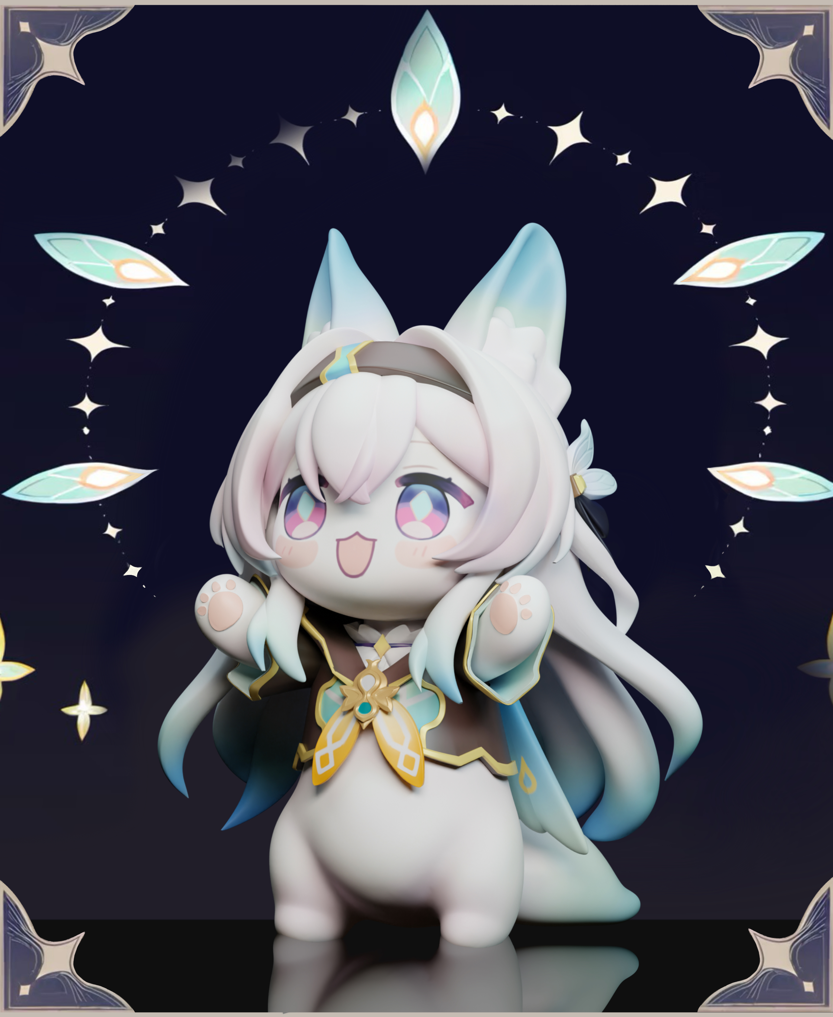 【Pre-sale】Q version Firefly and Cartethyia-Honkai: Star Rail-ChaoShe Studio