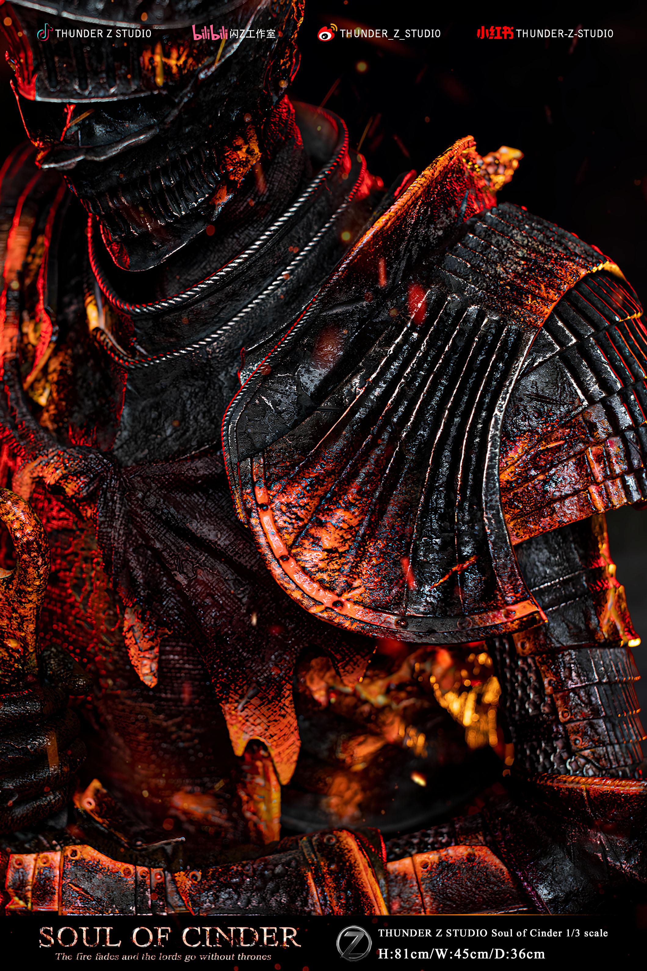 【Sold out】1/3 Scale Lords of Cinder-Dark Souls 3-THUNDER Z STUDIO