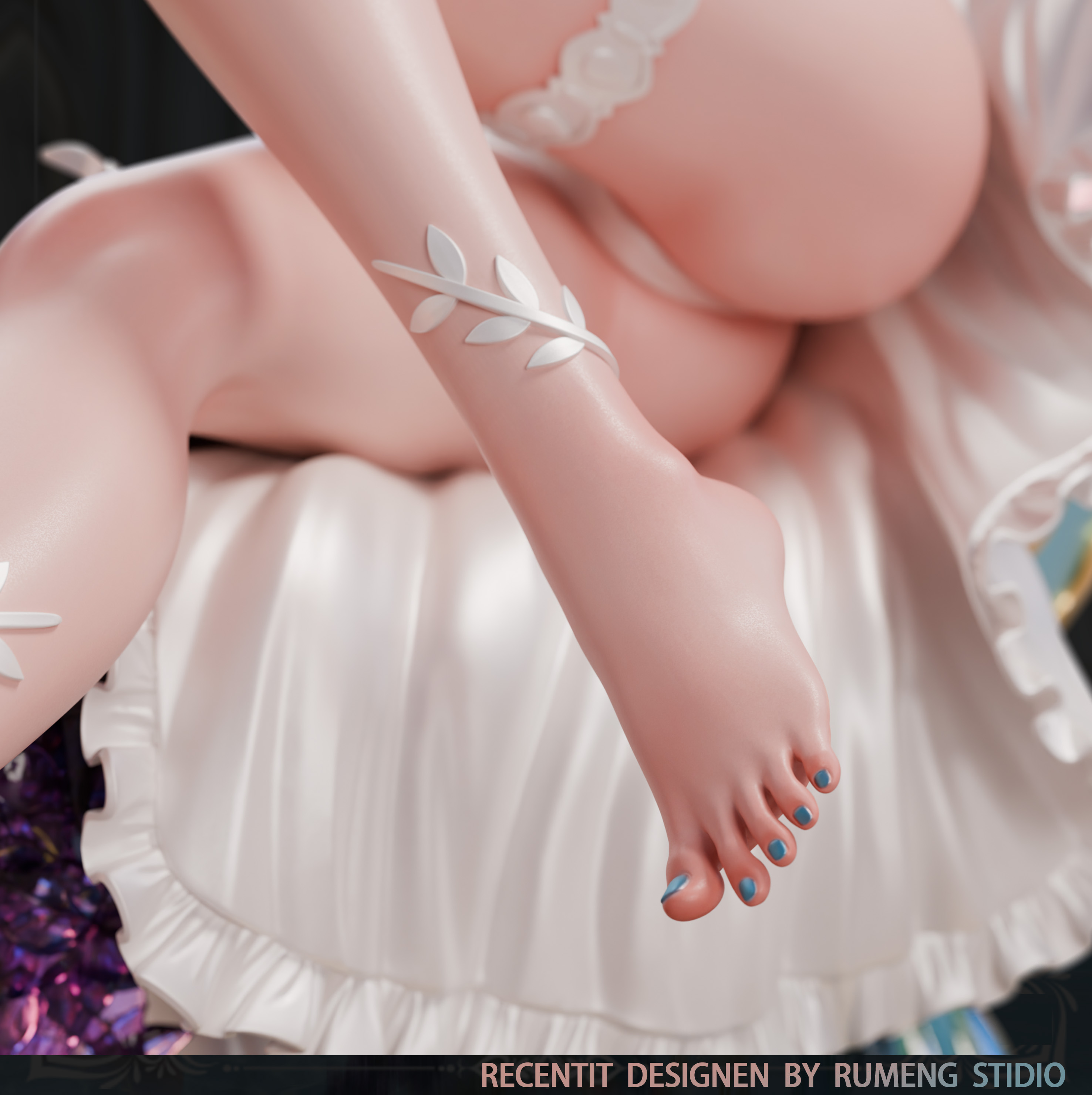 【Pre-sale closed】1/6 Scale Wedding Dress Itinose Asena-Blue Archive-RuMengShe Studio
