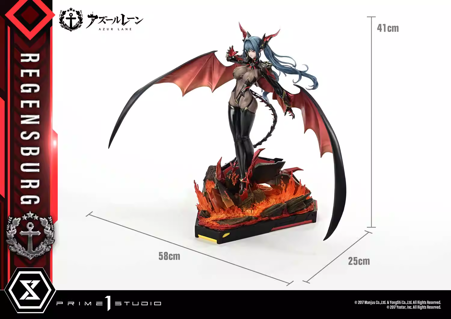 【Pre-sale】1/6 Scale Regensburg with LED-Azure Lane-Prime 1 Studio