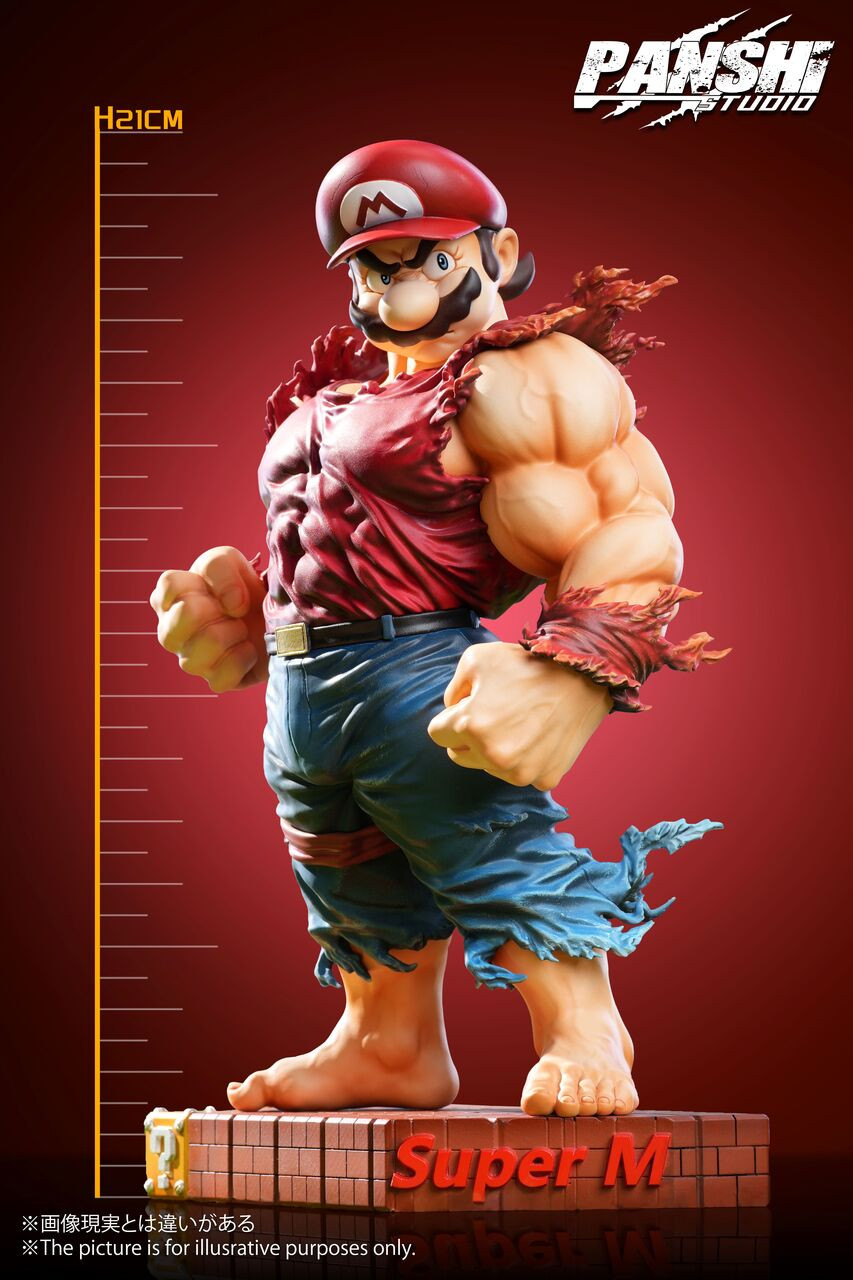 【Sold out】Muscle Mario and Luigi-Super Mario Bro.-PANSHI Studio