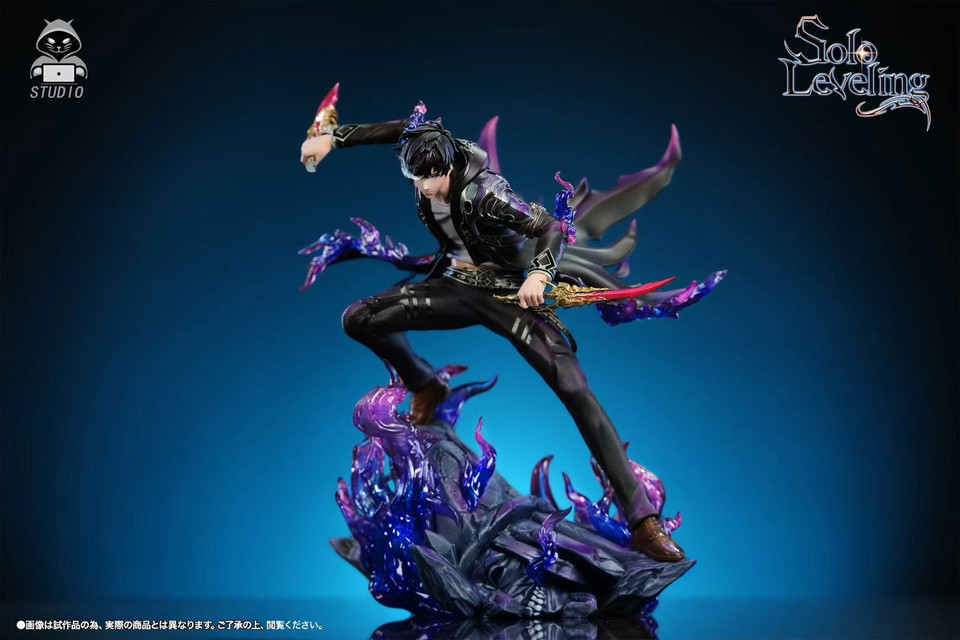 【Pre-sale】1/6 Scale Sung Jin-Woo with LED-Black Panther Studio