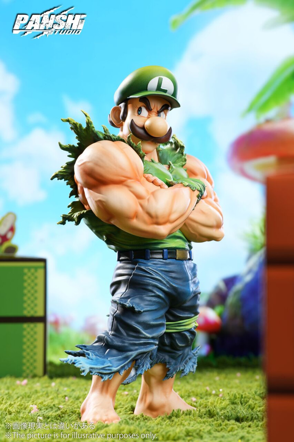 【Sold out】Muscle Mario and Luigi-Super Mario Bro.-PANSHI Studio