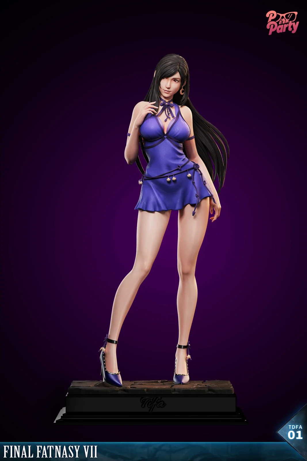 【Pre-sale】1/4 Scale Goddess Tifa Lockhart-(FF7) Final Fantasy VII-PinkParty Studio