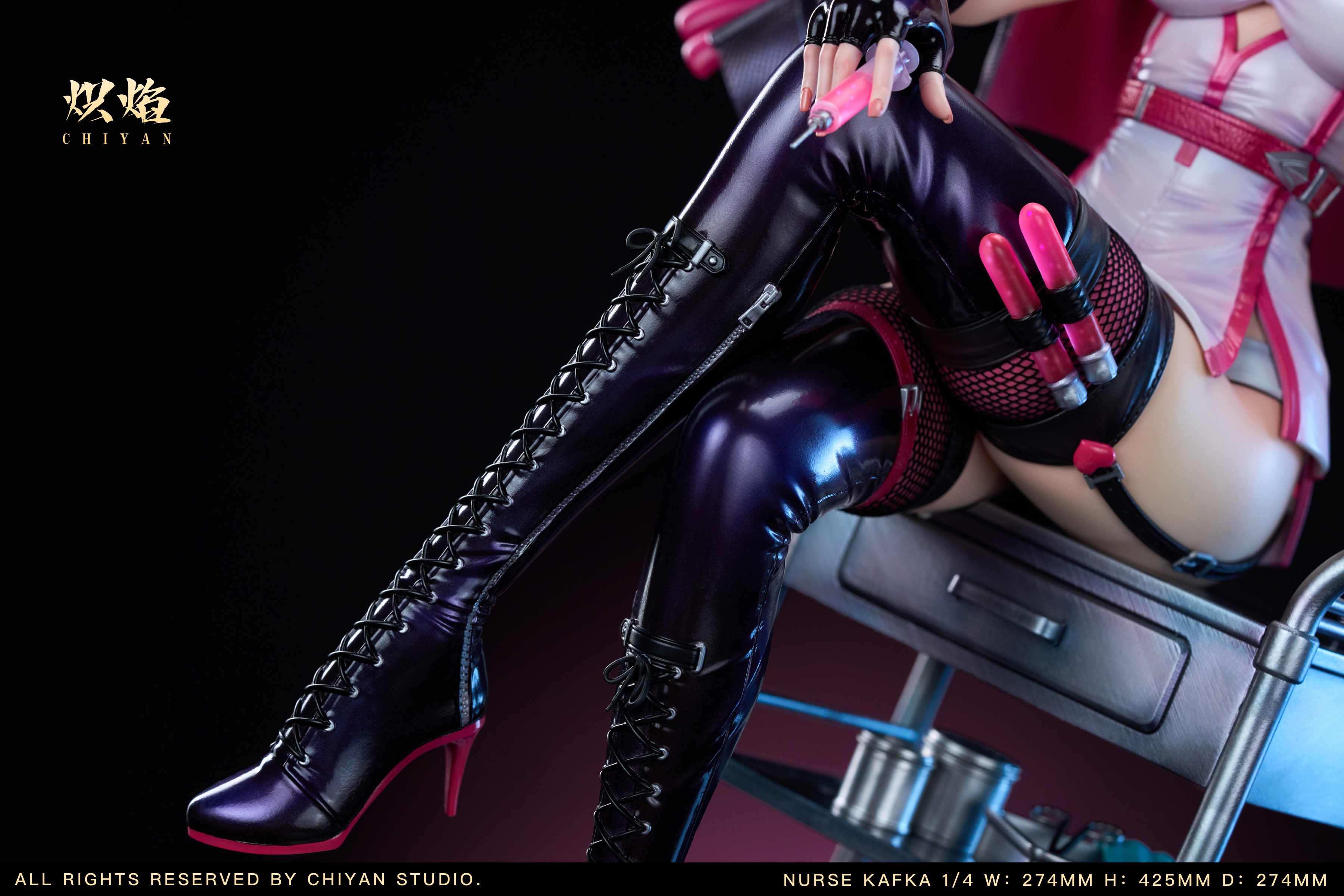 【Pre-sale】1/4 Scale Heart-beating Nurse Cosplay Series Kafka-Honkai: Star Rail-ChiYan Studio