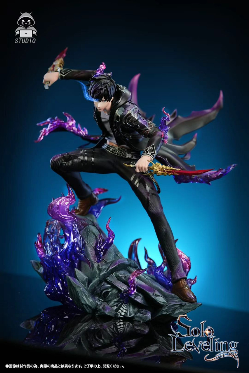 【Pre-sale】1/6 Scale Sung Jin-Woo with LED-Black Panther Studio